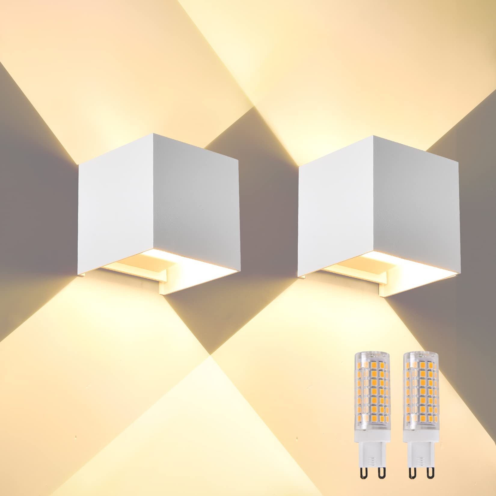 RWEUOQ LED Wandleuchte Außenwandleuchte 6W Einstellbarer günstig online kaufen
