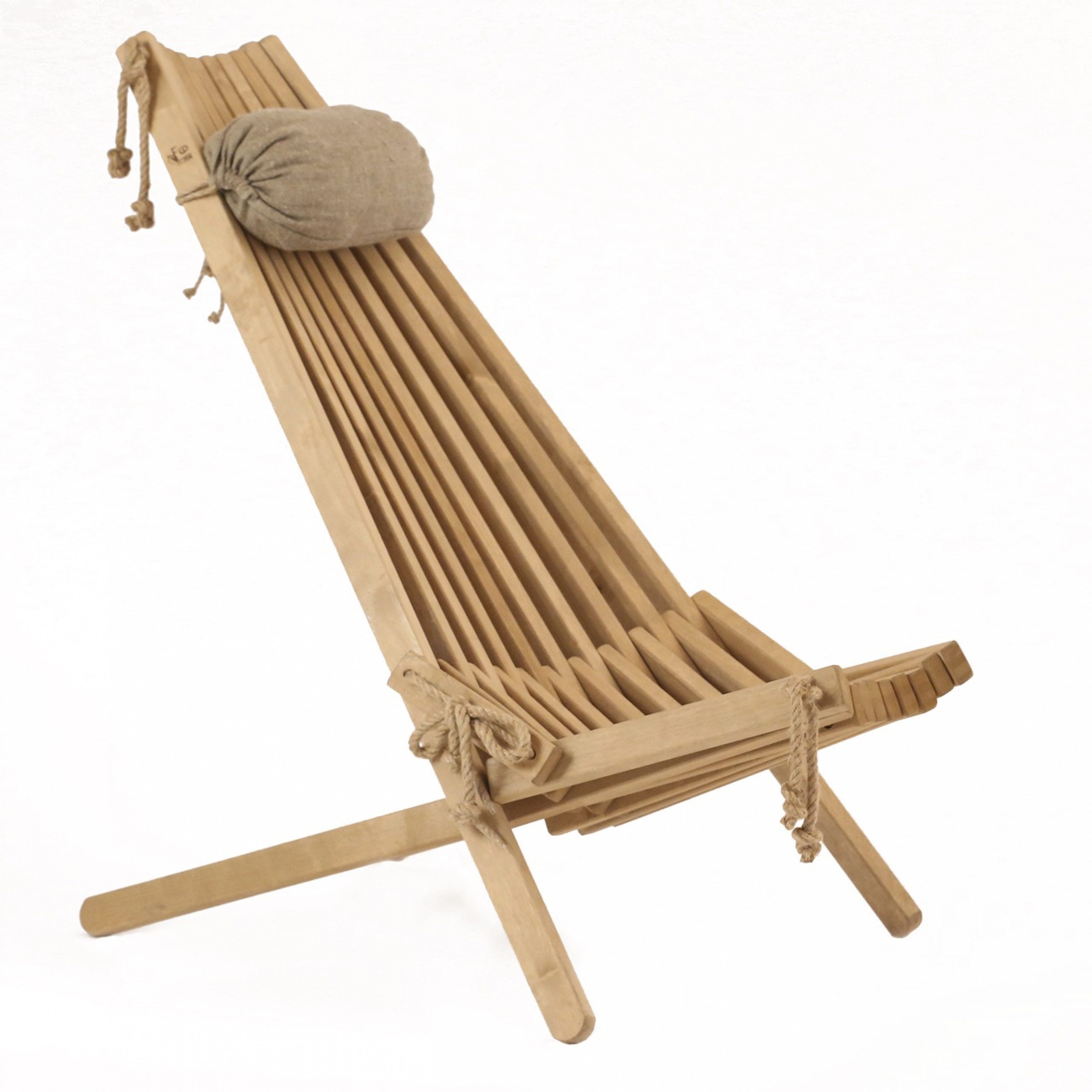 EcoFurn Gartenlounge-Sessel EcoFurn EcoChair Skandinavischer Gartenstuhl günstig online kaufen