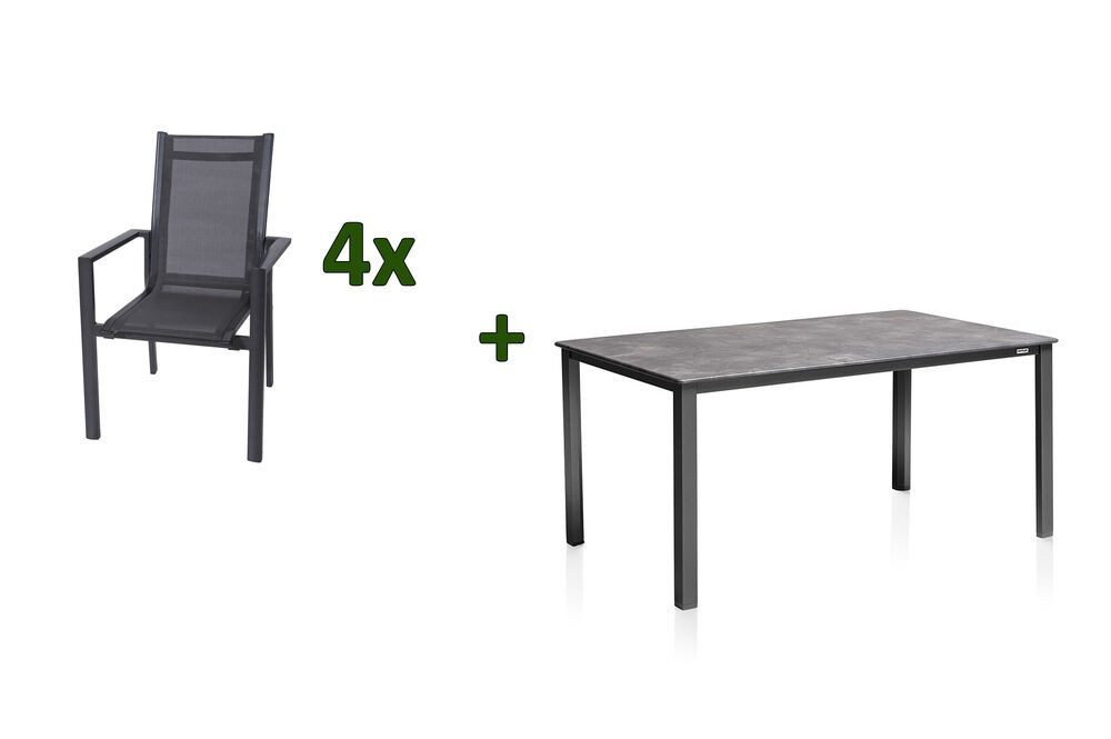 KETTLER Garten-Essgruppe Cubic