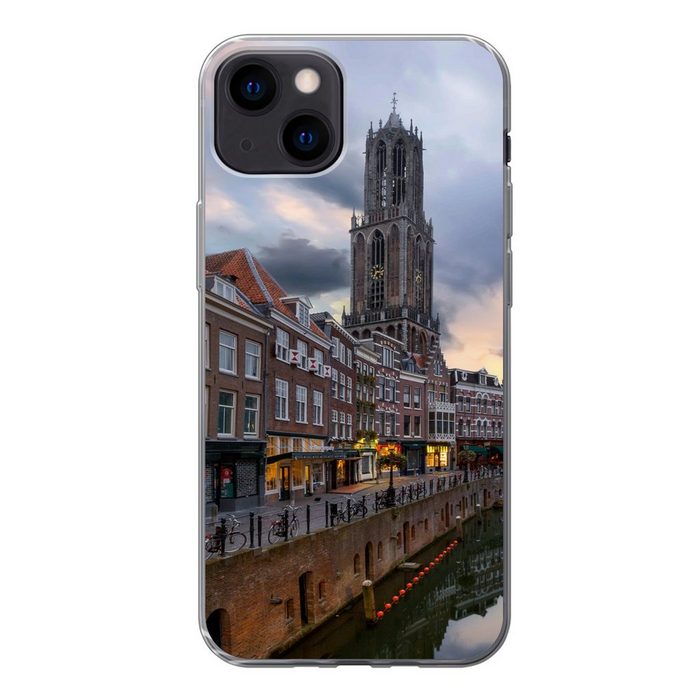 MuchoWow Handyhülle Wasser - Utrecht - Luft Handyhülle Apple iPhone 13 Smartphone-Bumper Print Handy