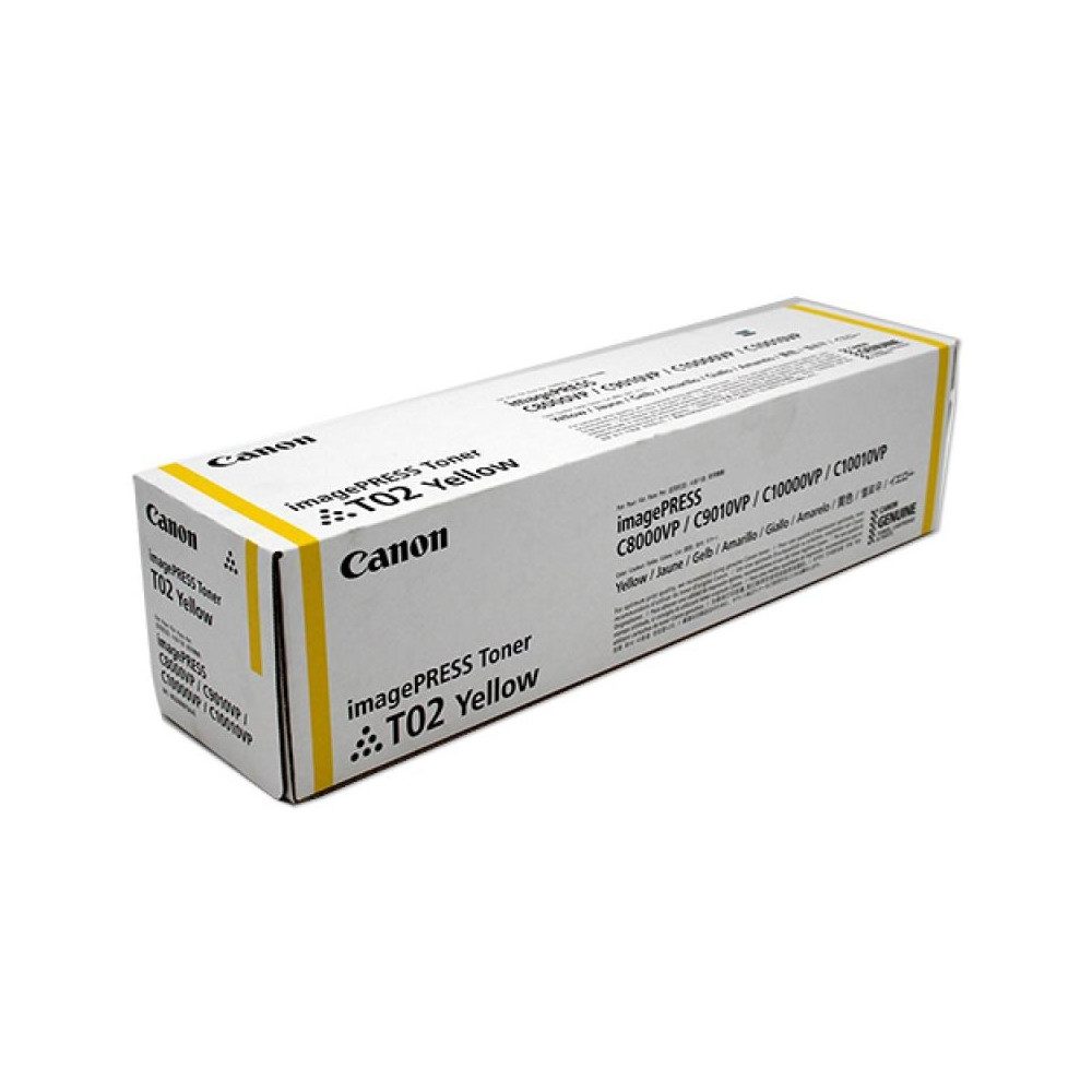 Tonerpatrone Canon Toner T02 Gelb Original Tonerpatrone