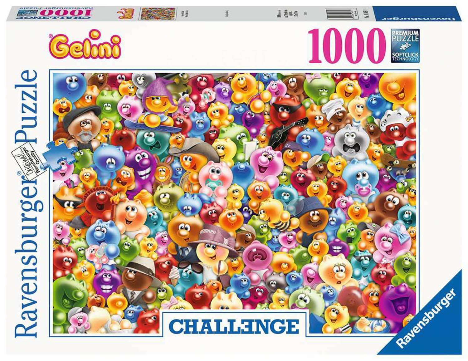 Ravensburger Puzzle Ravensburger 16469 - Ganz viel Gelini - 1000 Teile, Puz günstig online kaufen