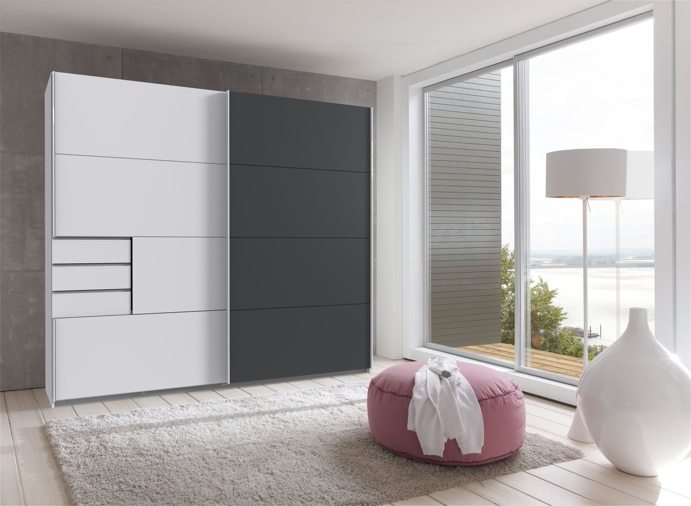 Wimex Schwebetürenschrank "Saigon, mit kompletter Innenausstattung, Made in günstig online kaufen