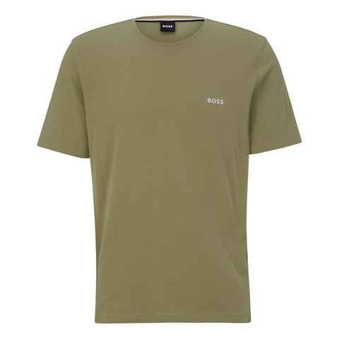 BOSS T-Shirt Mix&Match T-Shirt R mit gesticktem Logo auf der Brust