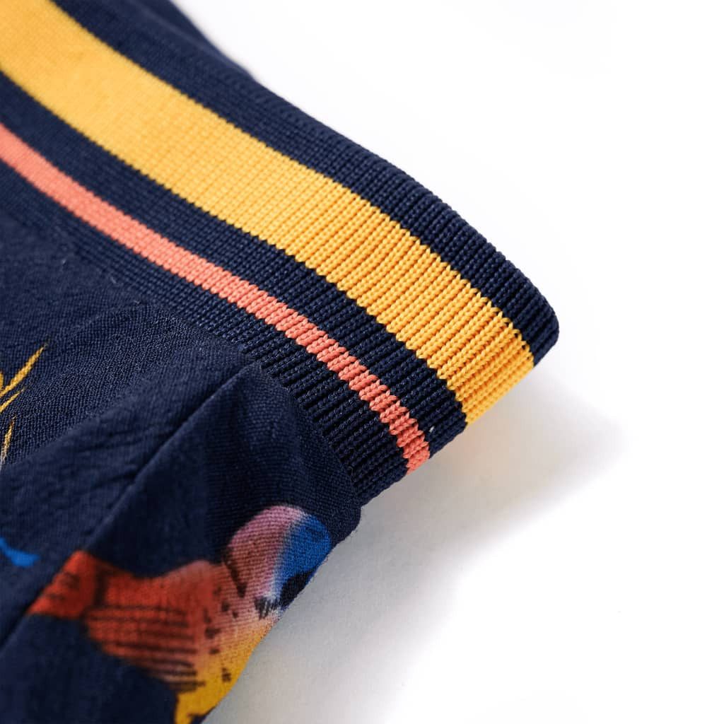 vidaXL Skaterrock Kinderrock Marineblau 140