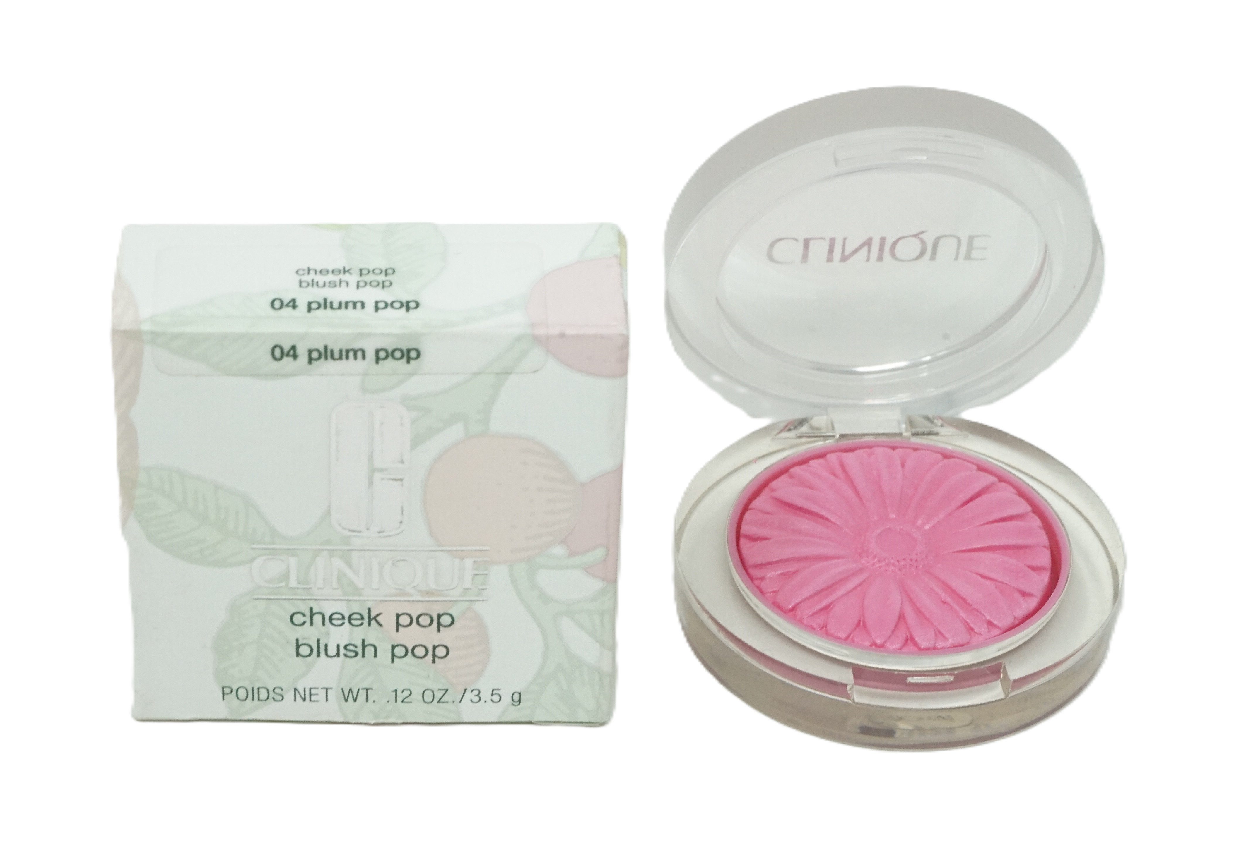 CLINIQUE Lidschatten-Palette Clinique Cheek Pop Blush Lidschatten 04 Plum Pop 3,5g