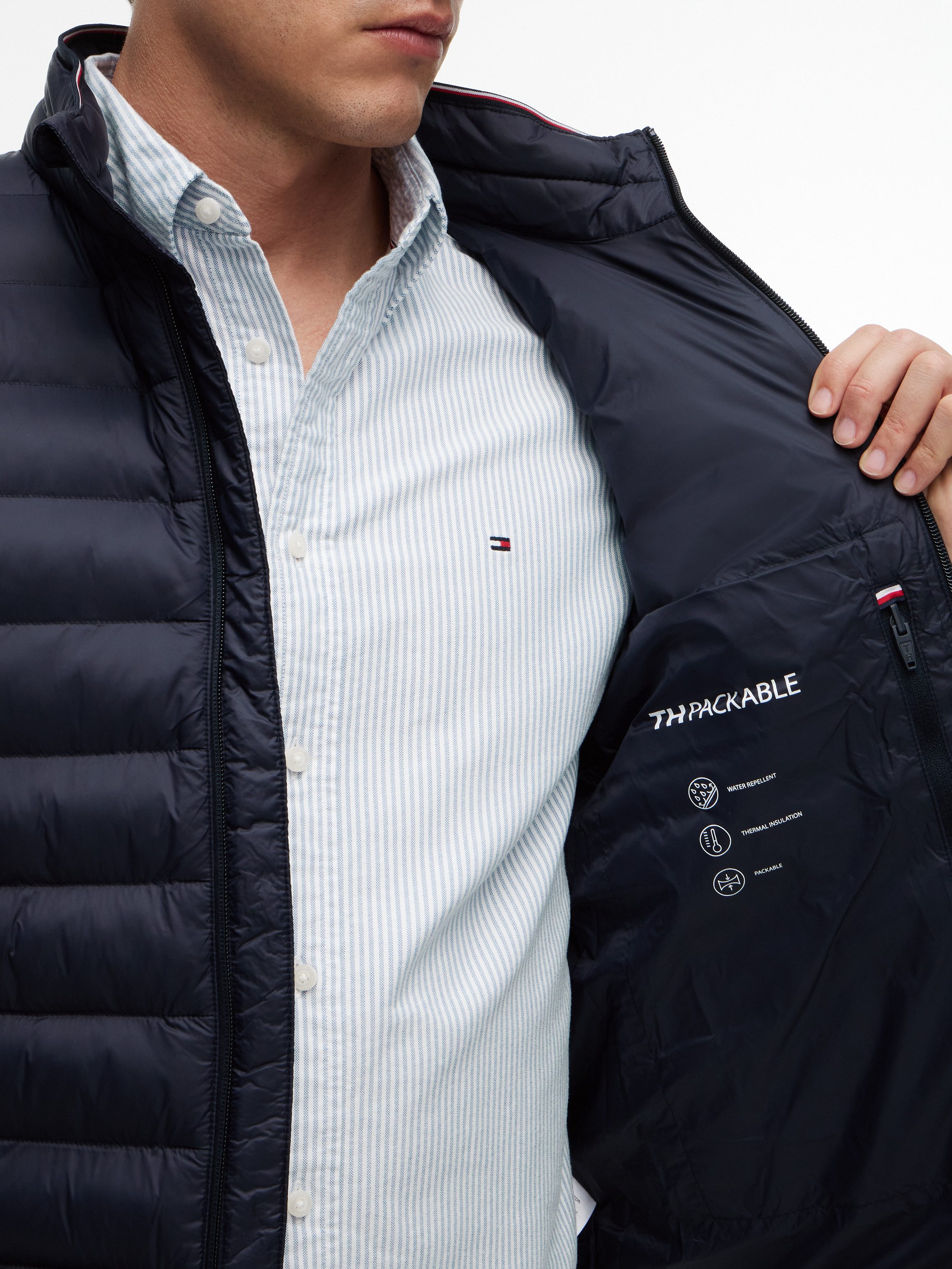 Tommy Hilfiger Steppweste CORE PACKABLE RECYCLED VEST