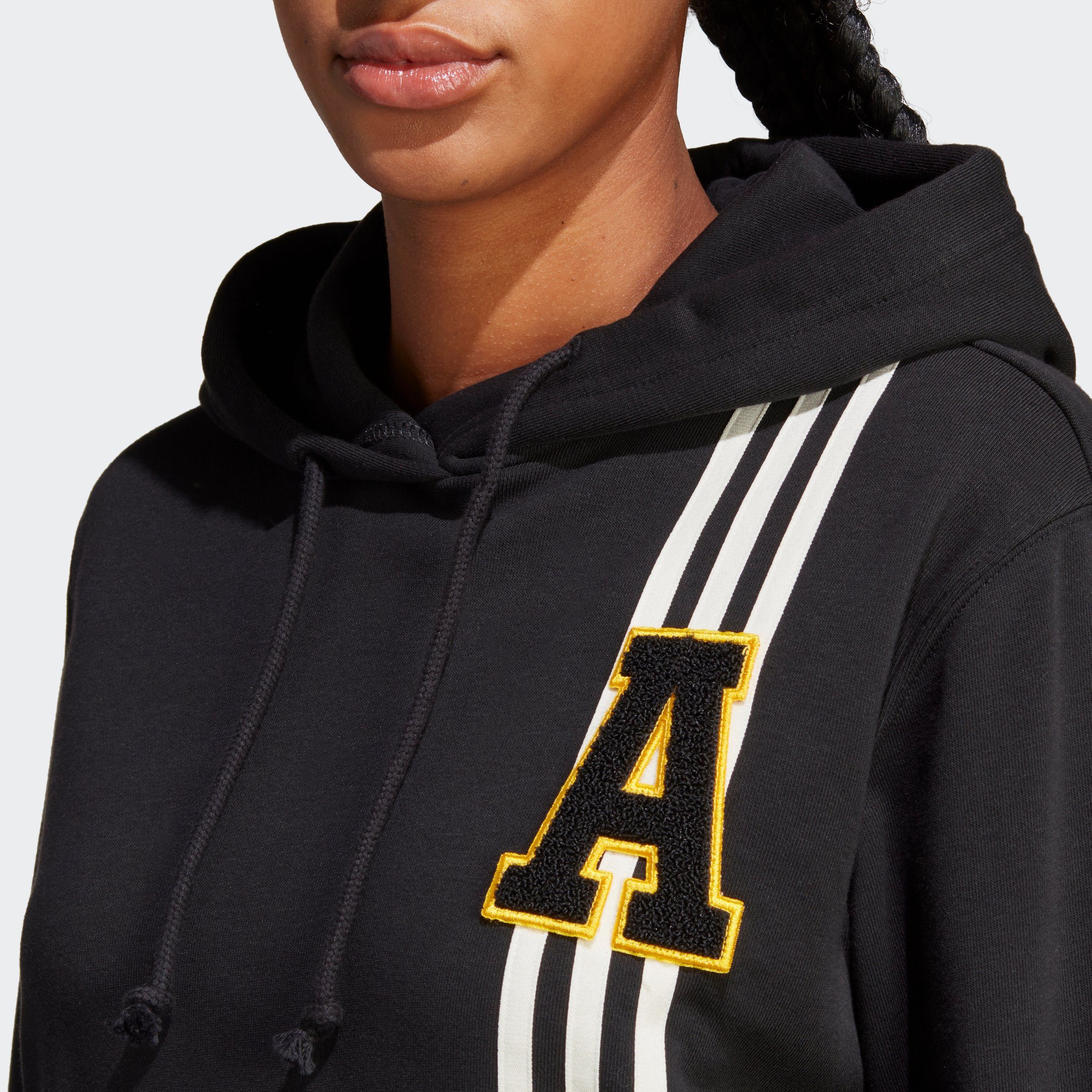 HOODIE adidas ORIGINALS LOGO Black SMALL Sweatshirt Originals