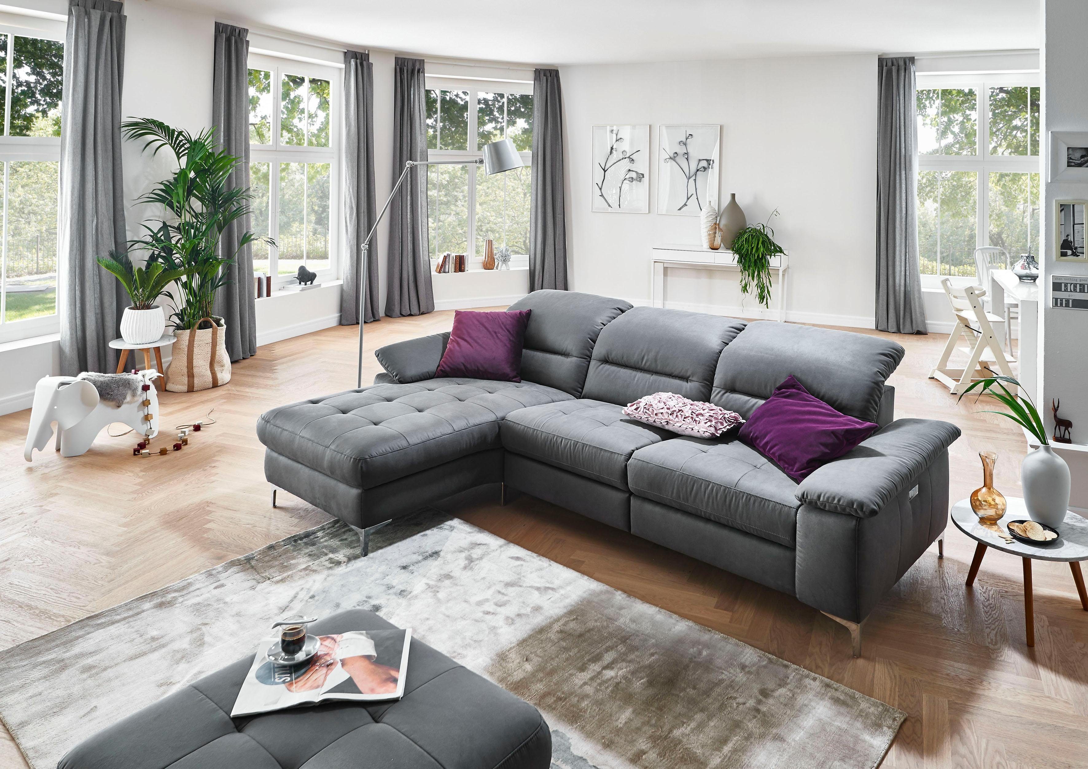Places of Style Ecksofa Basel L-Form, günstig online kaufen
