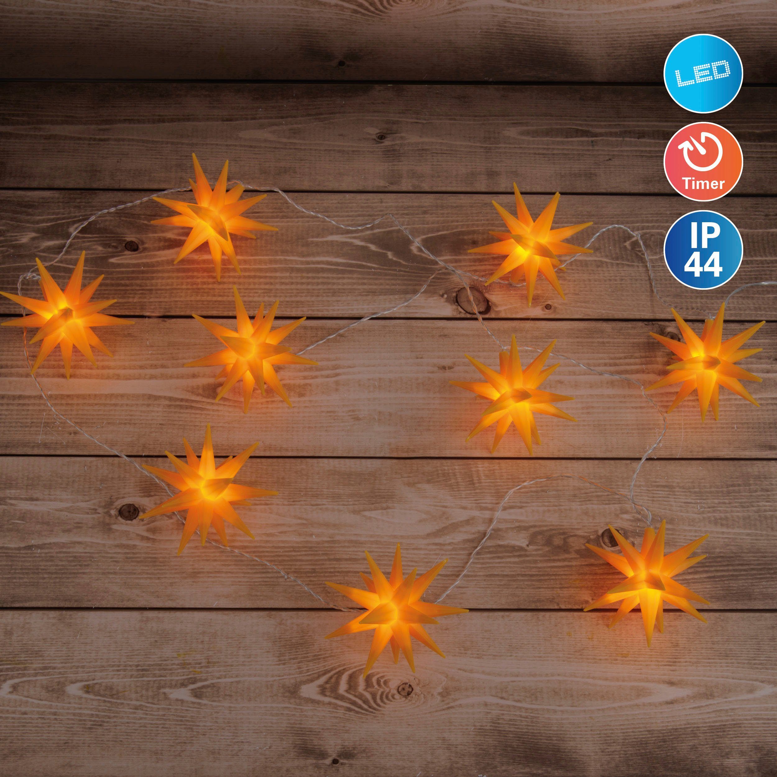 näve LED-Lichterkette Fairy Lights, Weihnachtslichterkette Outdoor, Länge G günstig online kaufen