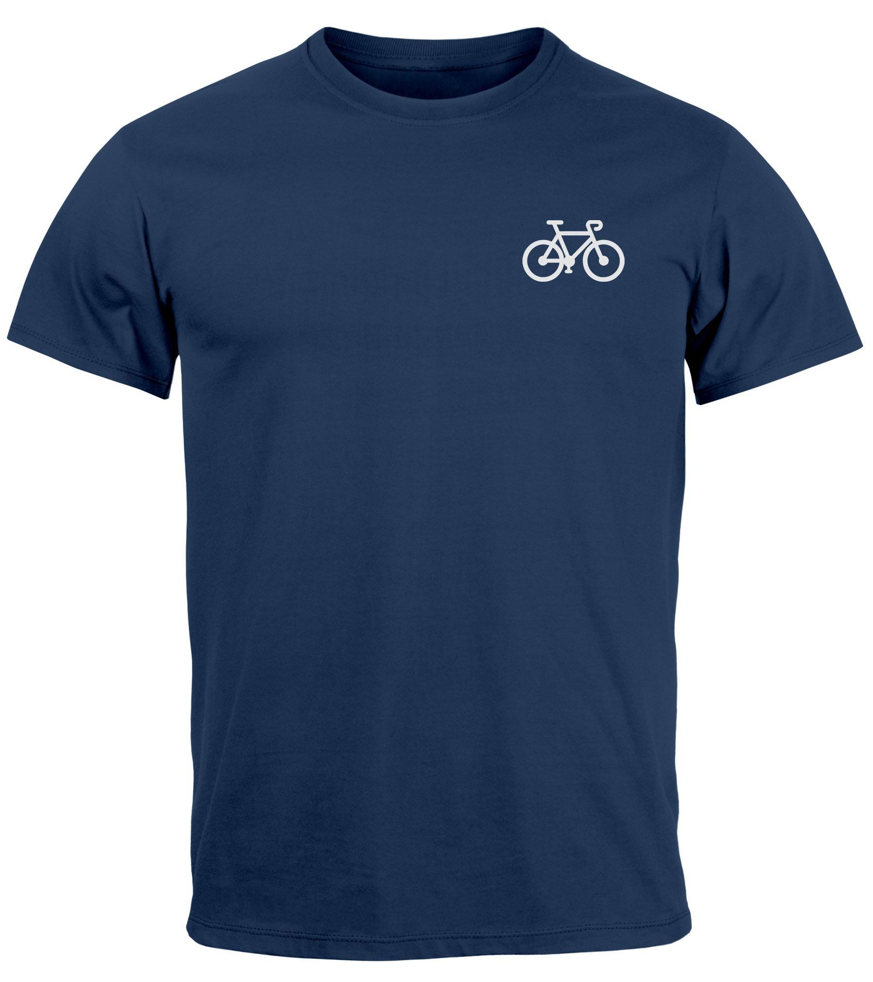 Neverless Print-Shirt Herren T-Shirt Fahrrad Bike günstig online kaufen