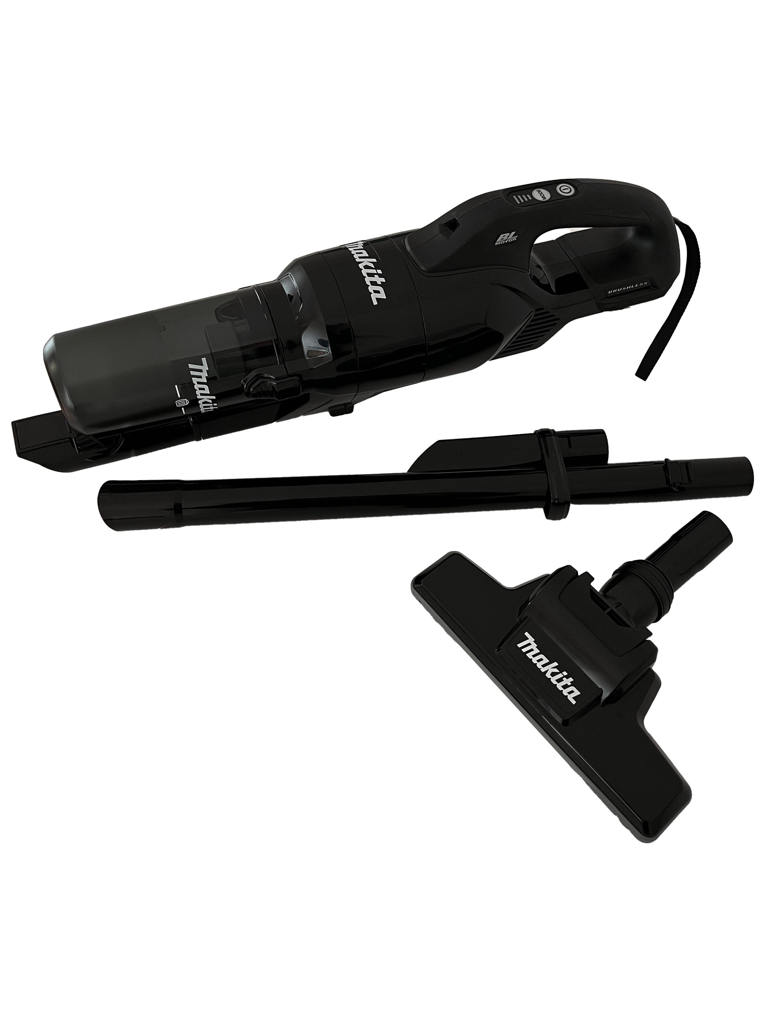 Makita Akku-Handstaubsauger DCL286FZB, / schwarz/ 18 V / 15 - 100 W / ohne Akku / ohne Ladegerät