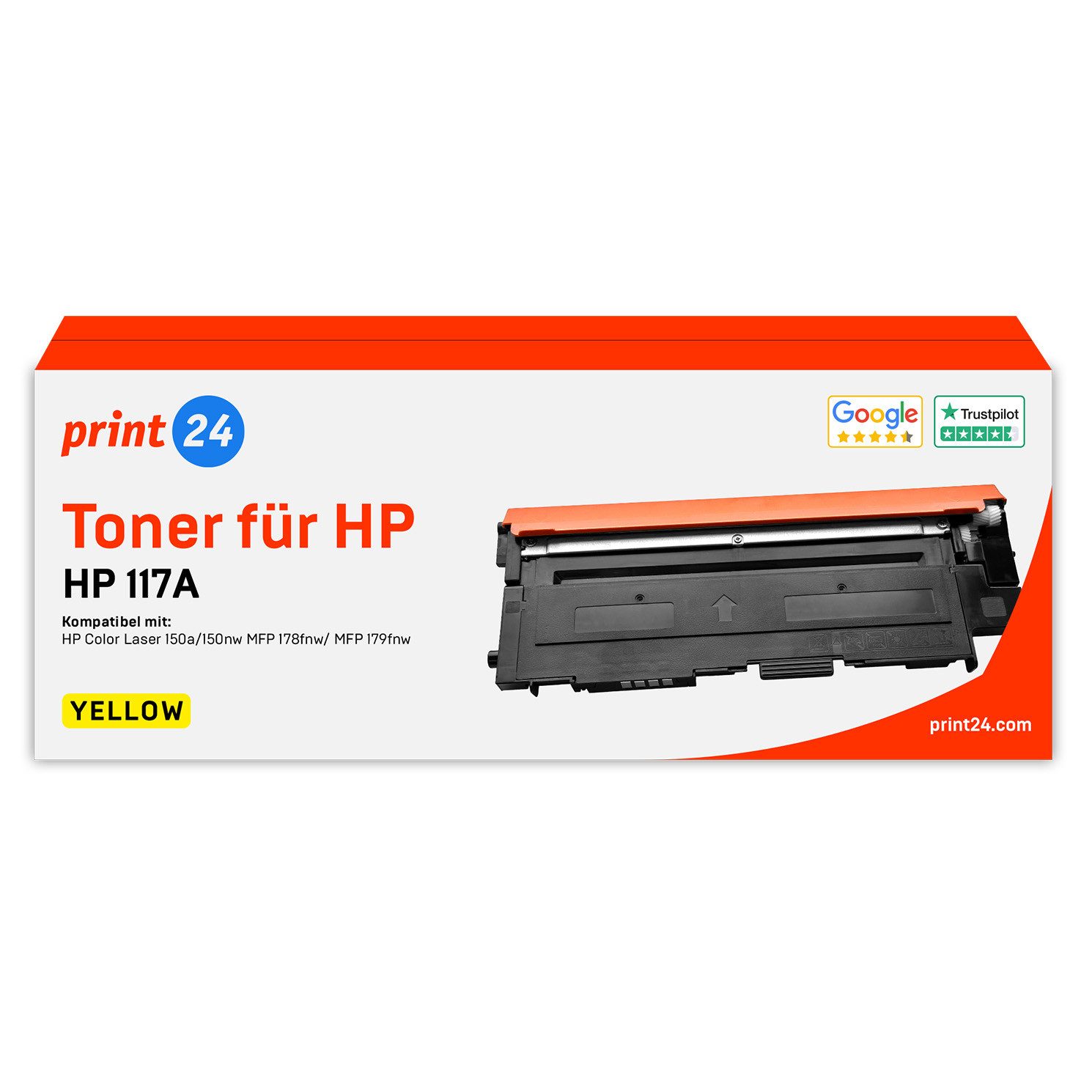 print24 Tonerpatrone, (8-St)