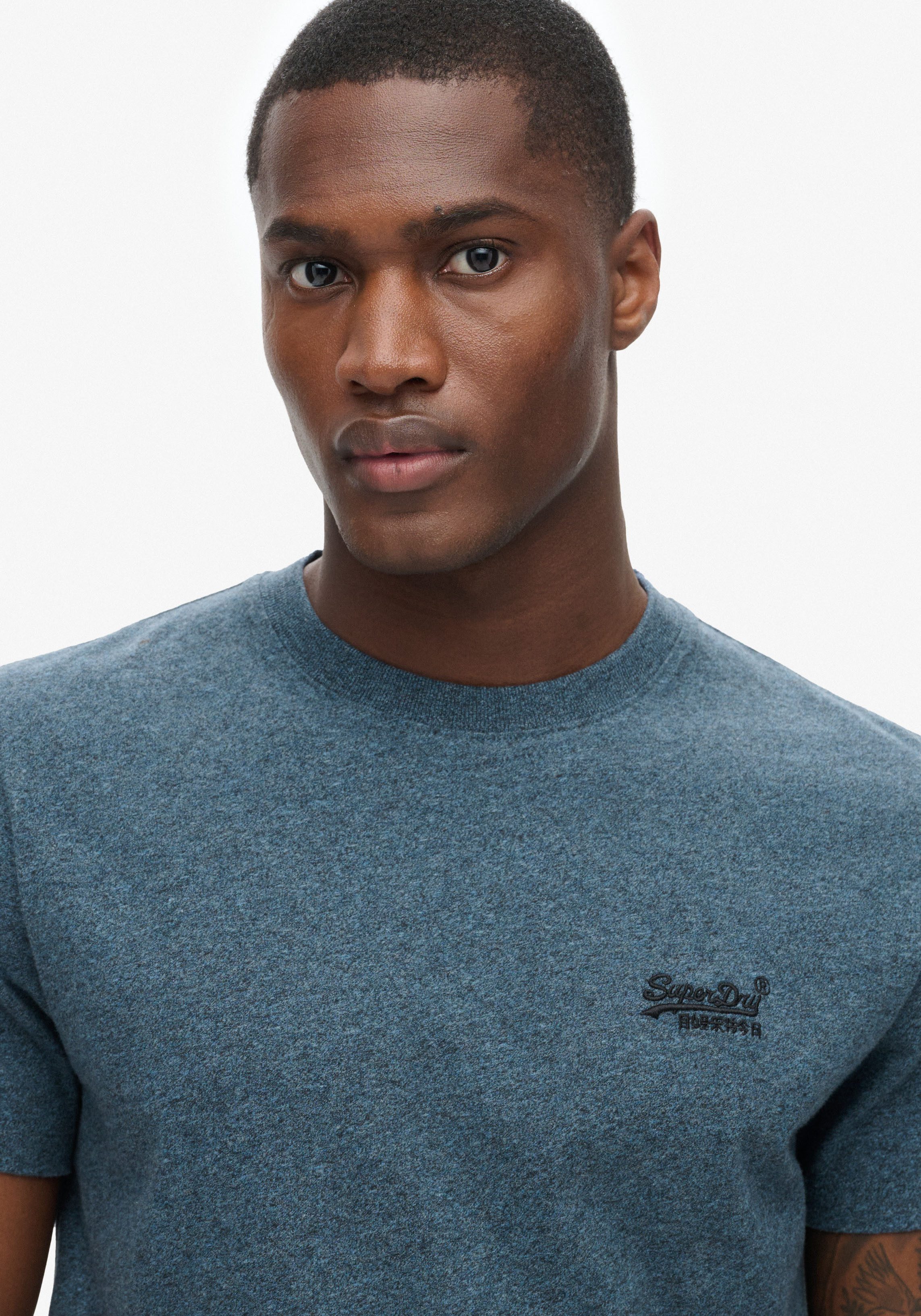 Superdry Rundhalsshirt ESSENTIAL LOGO EMB TEE günstig online kaufen