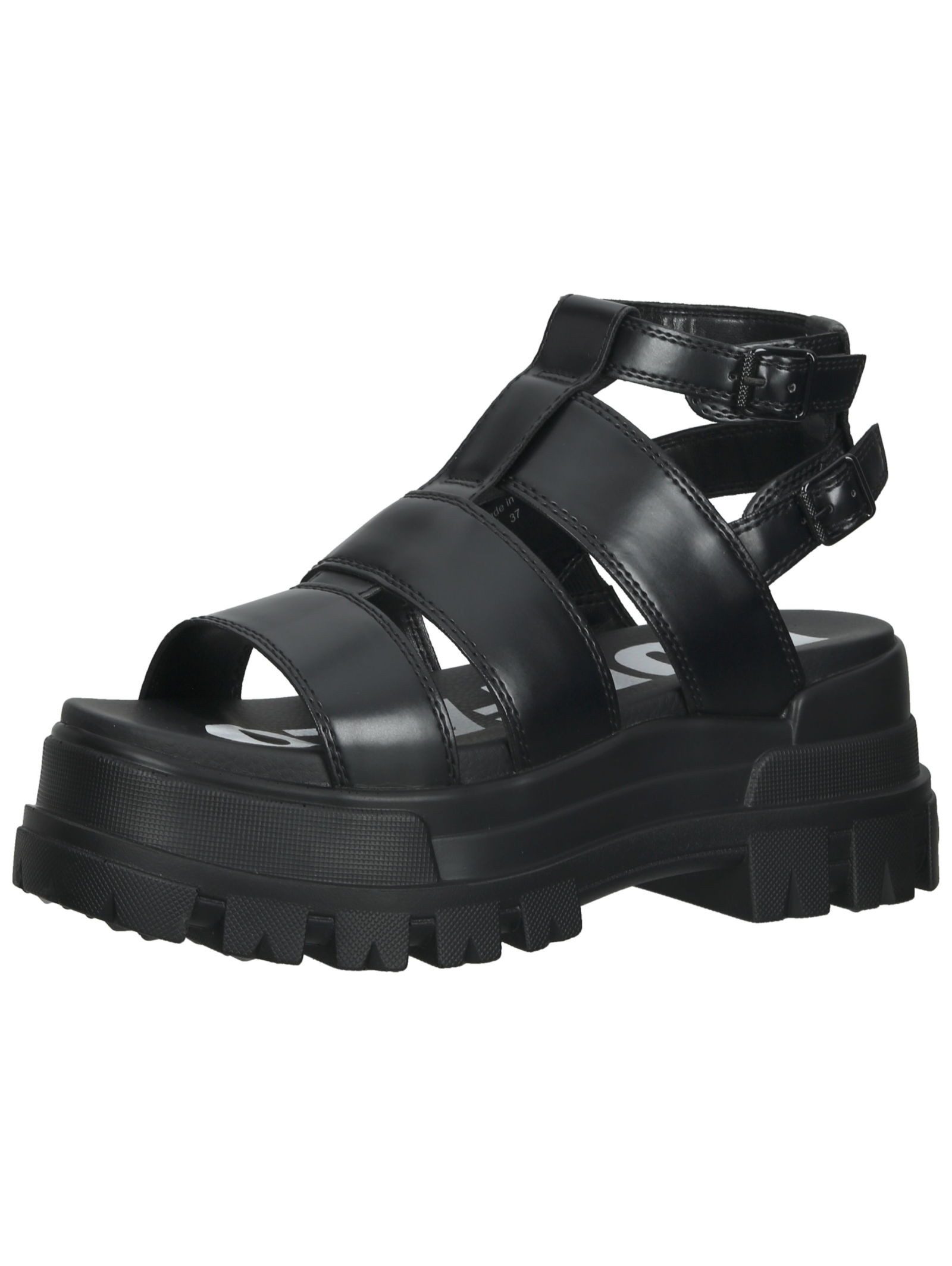 Buffalo Sandalen Lederimitat Plateausandaletten günstig online kaufen