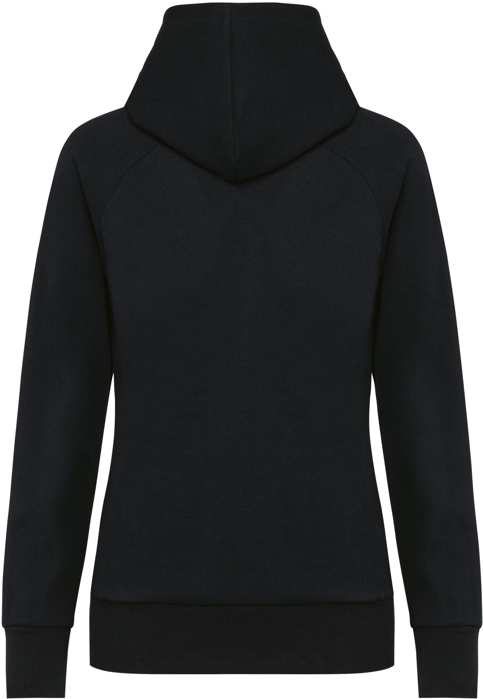 Kariban Kapuzensweatjacke Damenjacke mit Reißverschluss und Kapuze