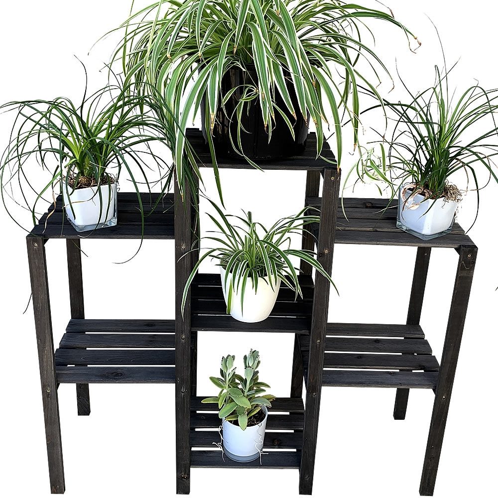 Melko Blumenständer Blumenpodest Blumenregal Blumentreppe Holz günstig online kaufen