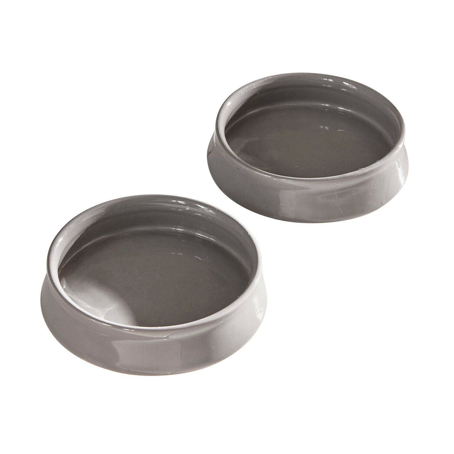 Mirabeau Futternapf Futternapf 2er Set Hapitos hellgrau