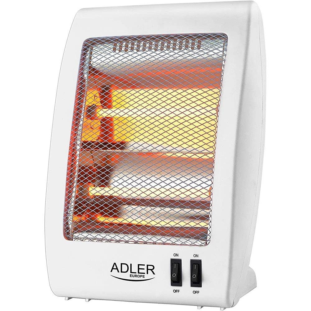 Adler Heizgerät AD 7709, 400 / 800 W, Quarz-Heizung, Heizstrahle, Heizlüfter | Heizlüfter