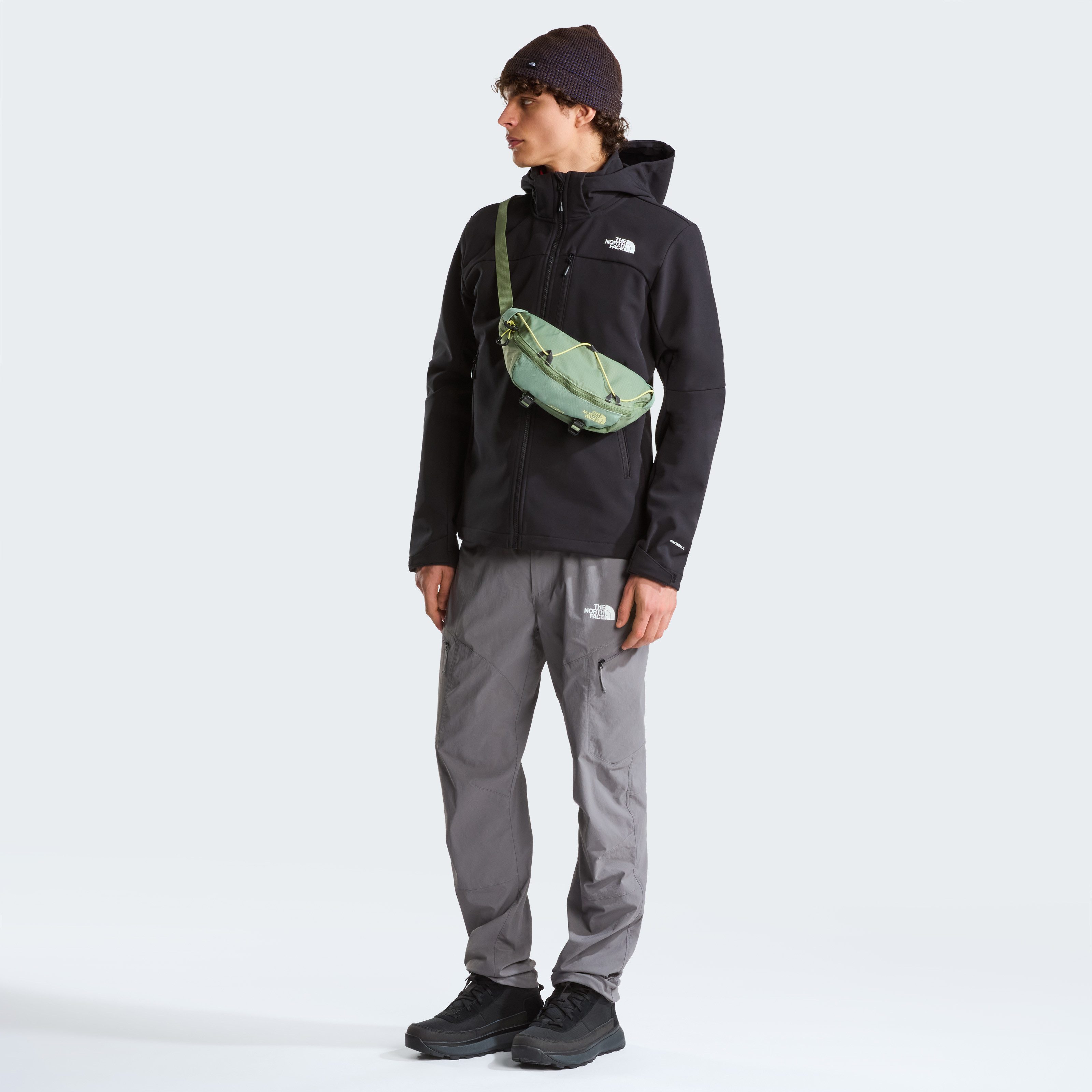 The North Face Funktionsjacke M DIABLO SOFTSHELL DETACHABLE HOOD für Erwachsene, mit sportlicher Ausstrahlung – Bild 2 von 2