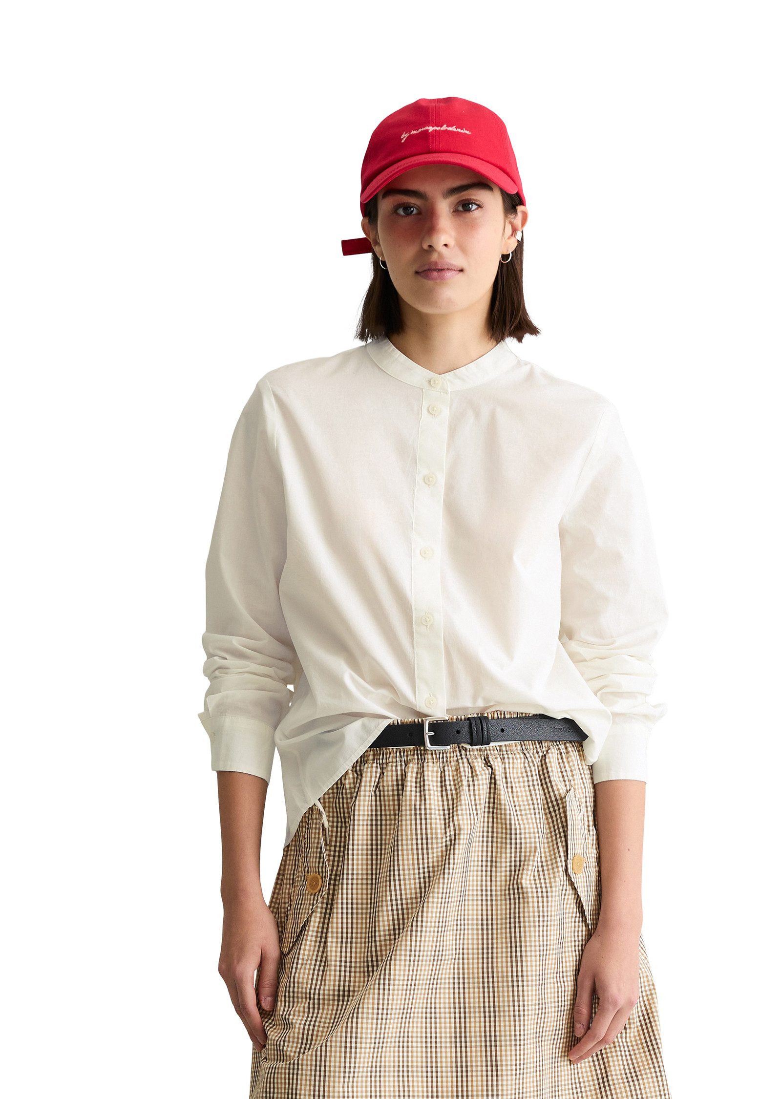 Marc O'Polo DENIM Langarmbluse aus reiner Bio-Baumwolle