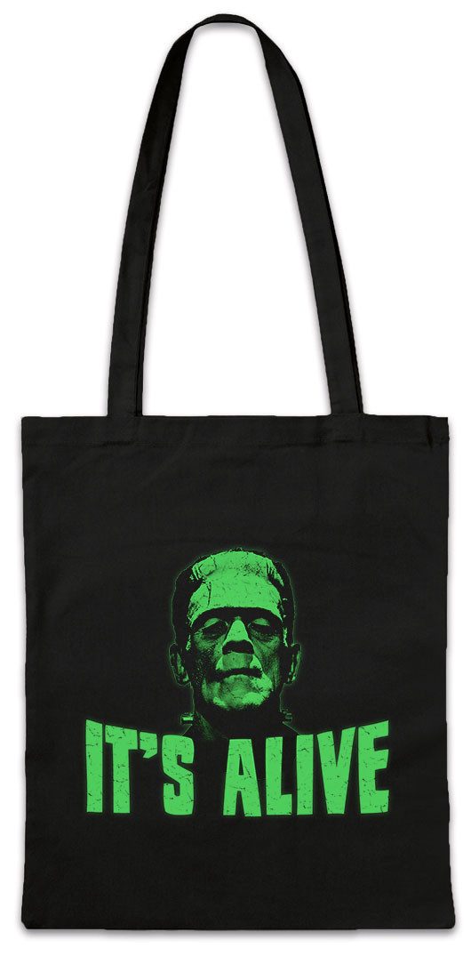 Beuteltasche It's Alive Stofftasche Monster Movie Film Cult Frankenstein Icon