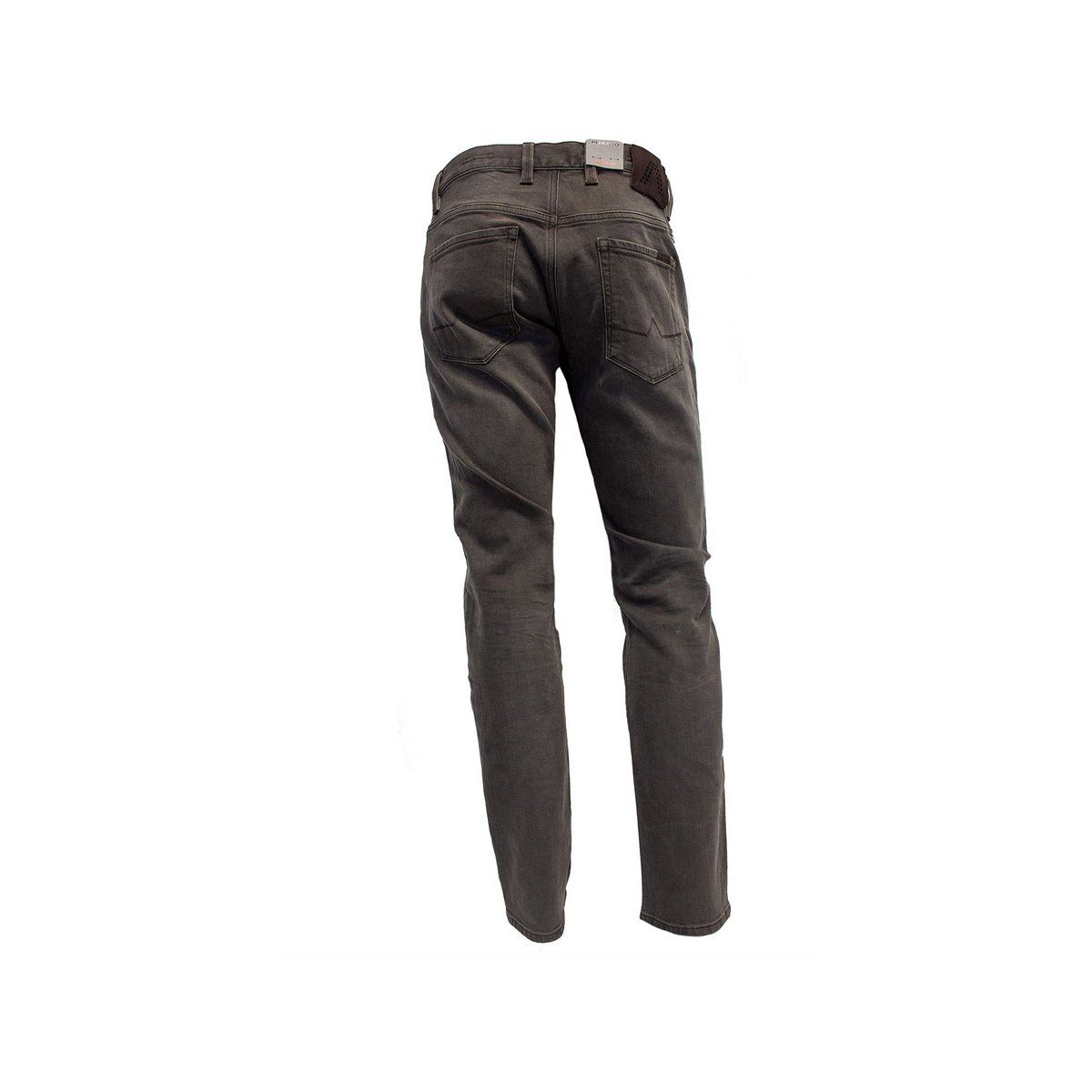 (1-tlg) Alberto 5-Pocket-Jeans uni