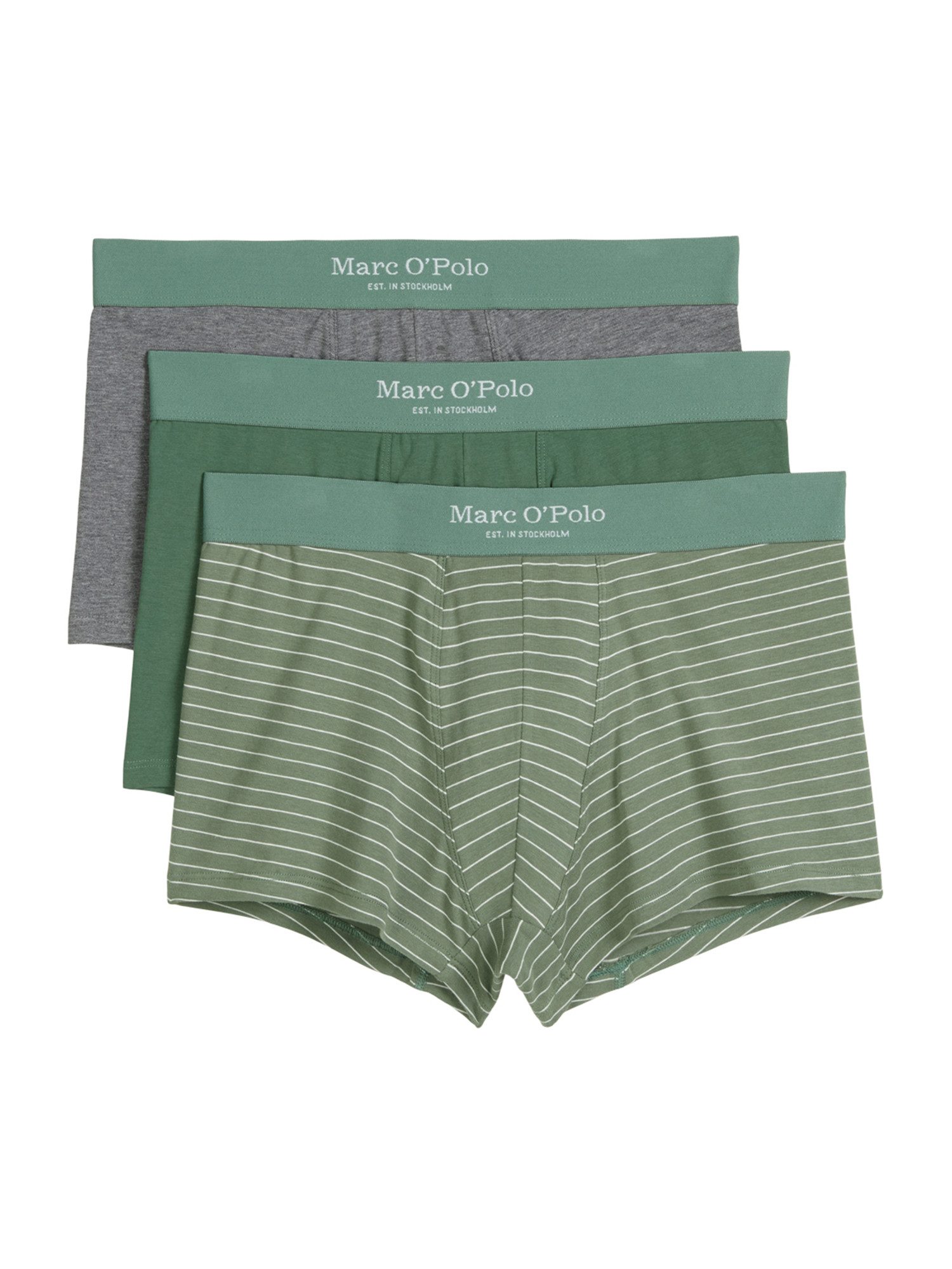 sage stripe/grey mel/dark sage
