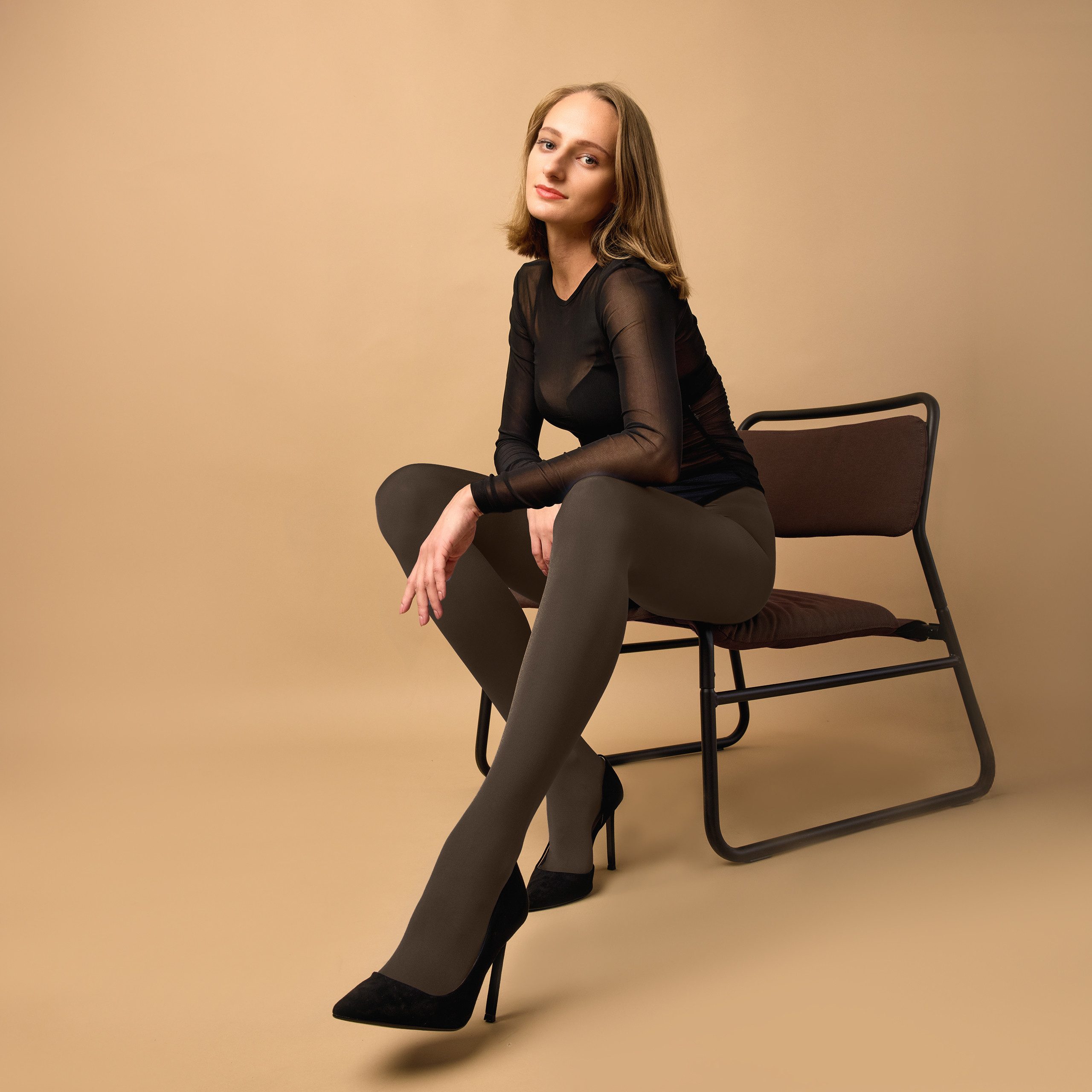 Merry Style Strumpfhose Blickdichte Damen Strumpfhose Microfaser 70 DEN 70 DEN (1 St) – Bild 5 von 5