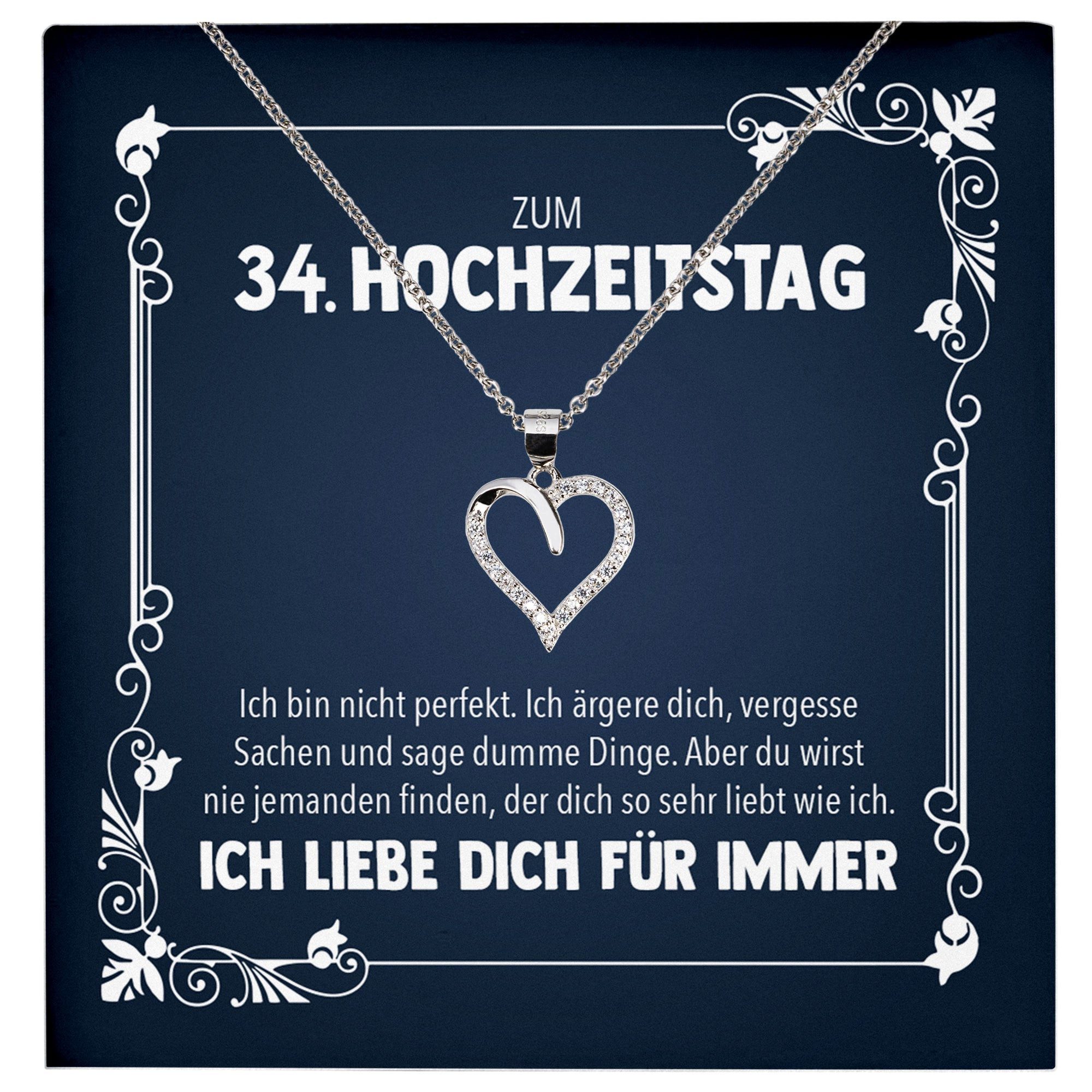 22Feels Schmuckset Ehefrau Zum 34. Hochzeitstag günstig online kaufen