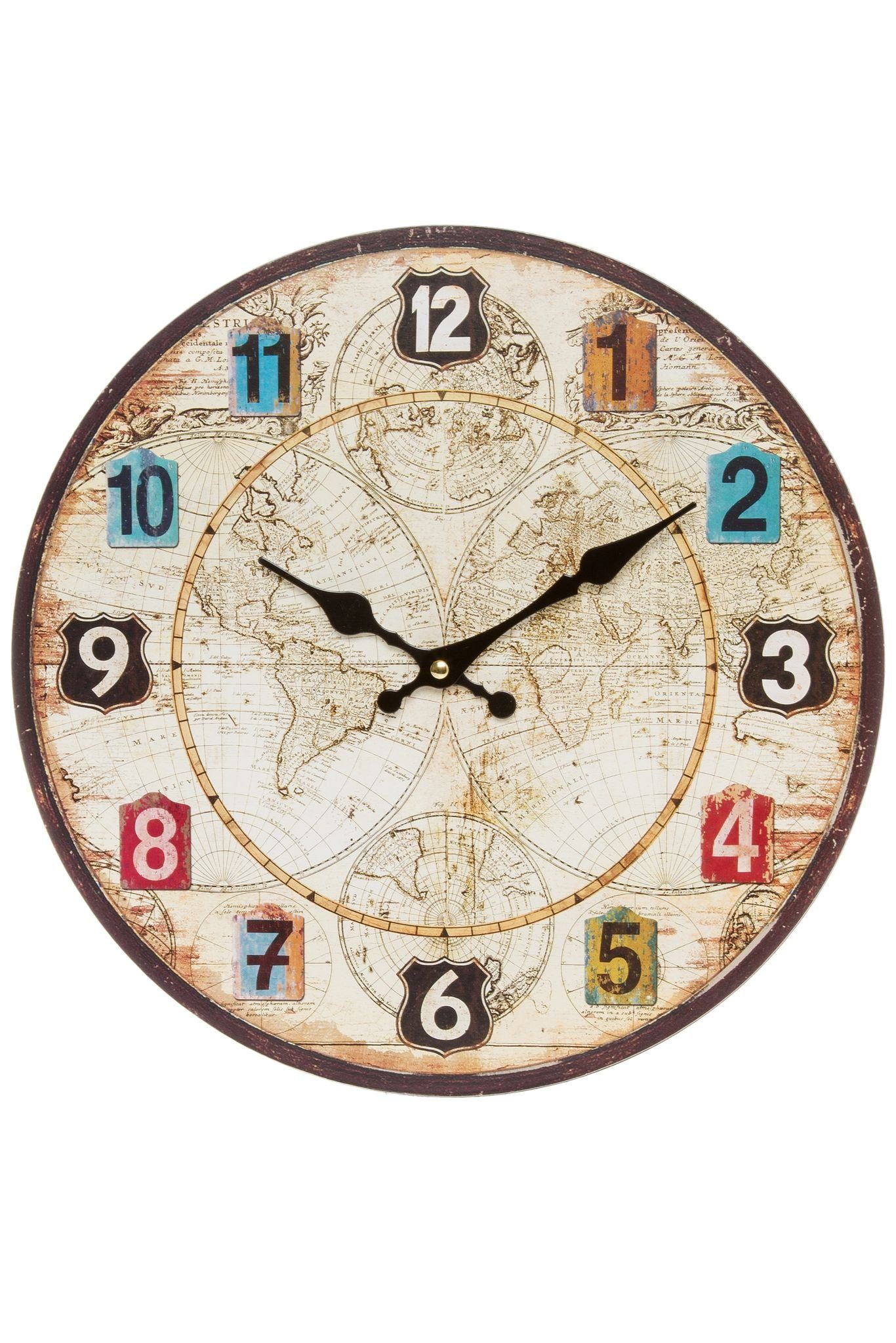 Wanduhr Wanduhr shabby look