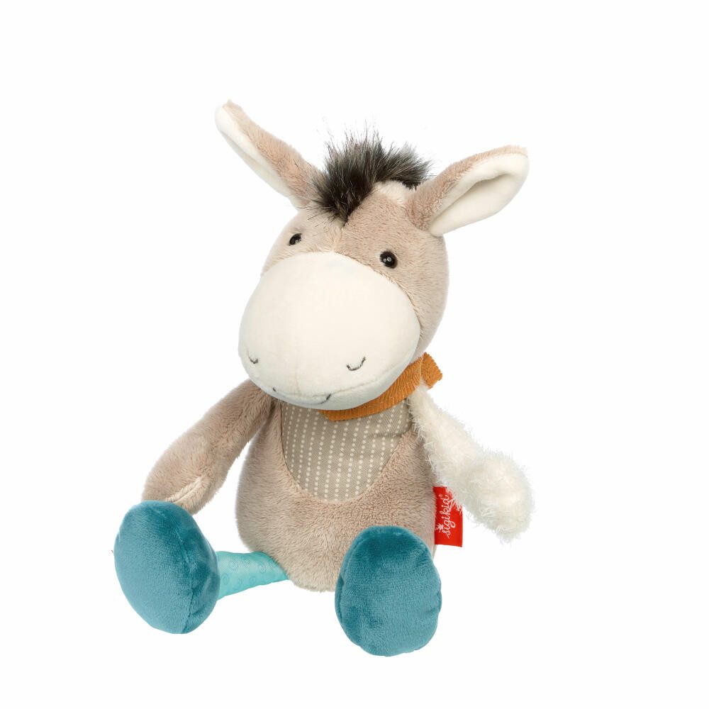 Sigikid Kuscheltier Patchwork Sweety Esel Yellow