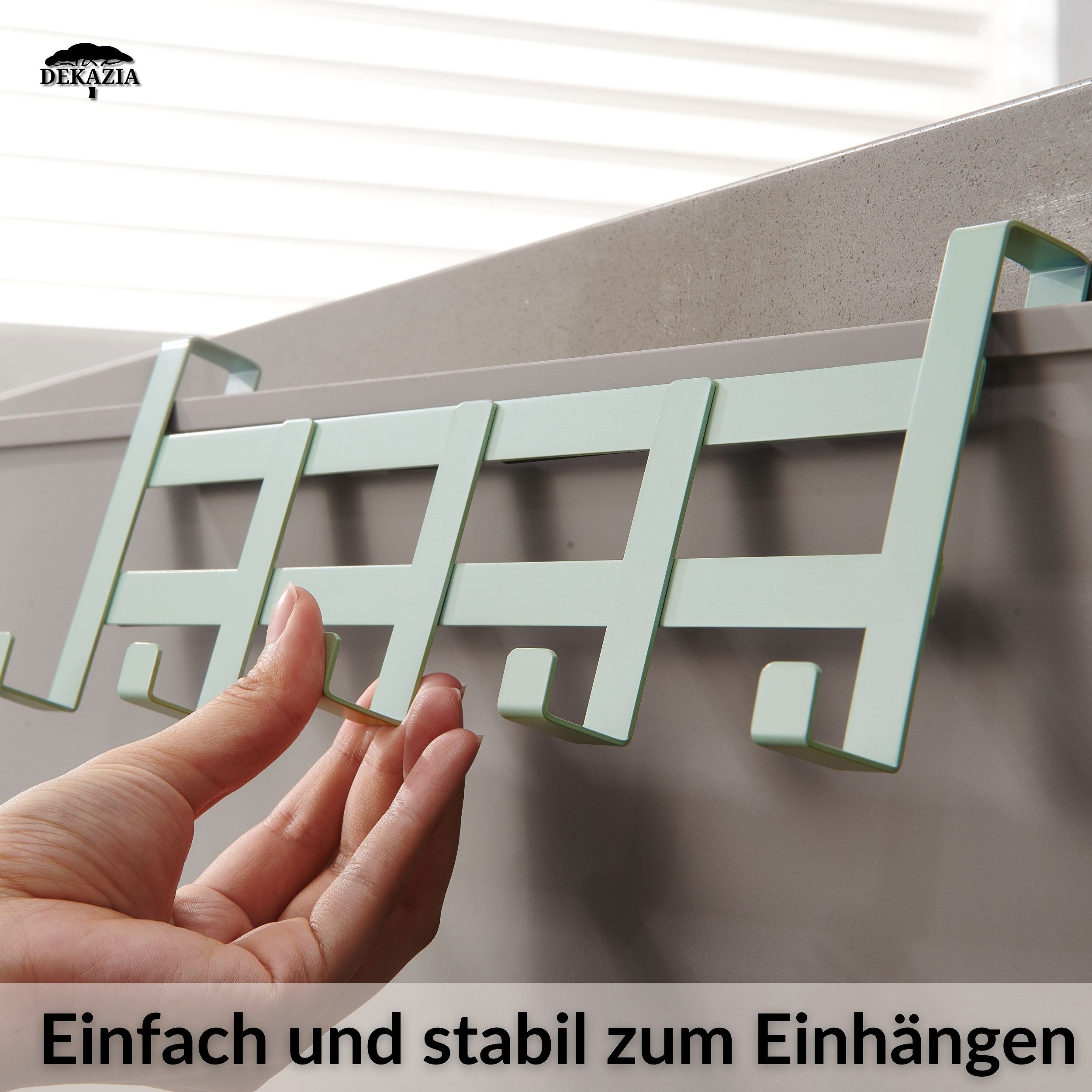 DEKAZIA Türgarderobe Kindergarderobe Tür Garderobe Türhaken günstig online kaufen