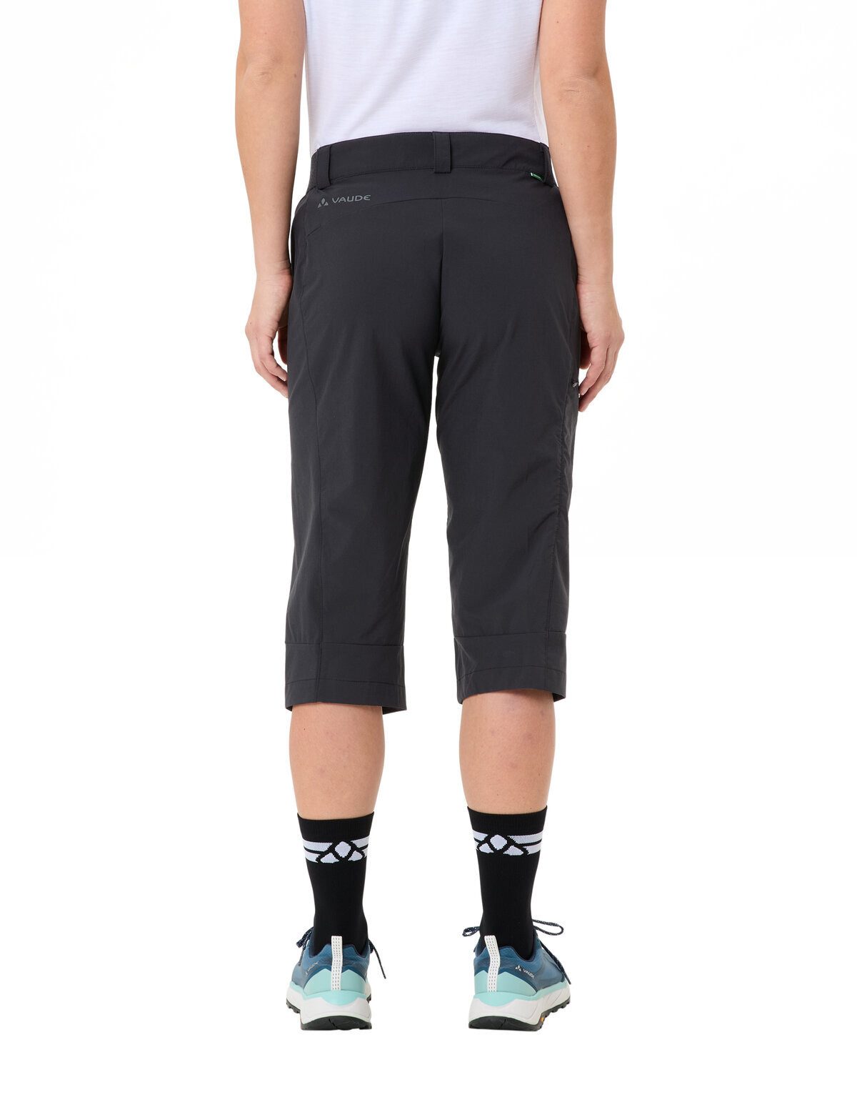 VAUDE Funktionshose Women's Farley Stretch Capri III (1-tlg) schnellstrocknende und strapazierfähige Outdoor-Hose