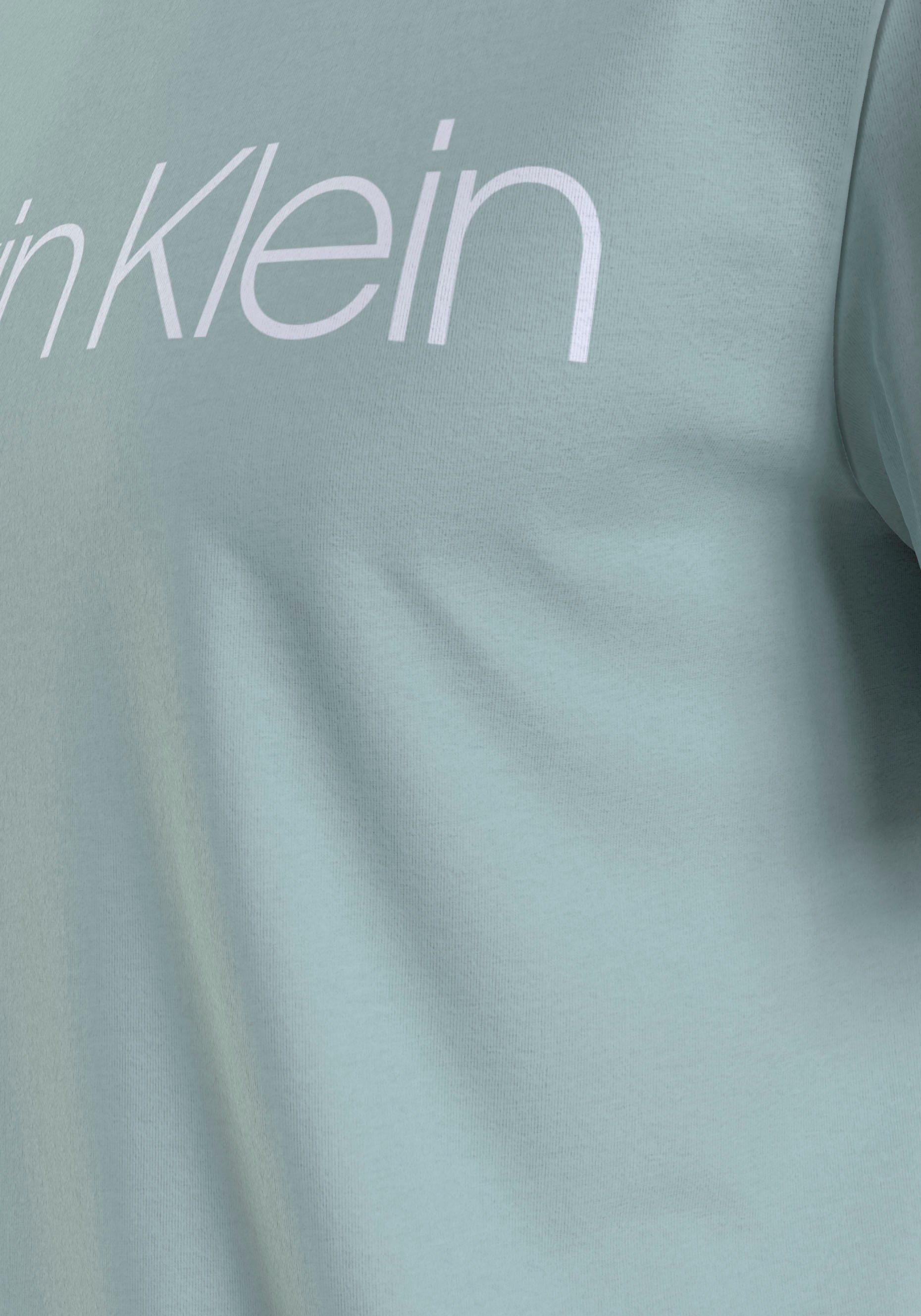 Calvin Klein ghost mit Klein COTTON Logodruck gl T-SHIRT T-Shirt LOGO Calvin FRONT