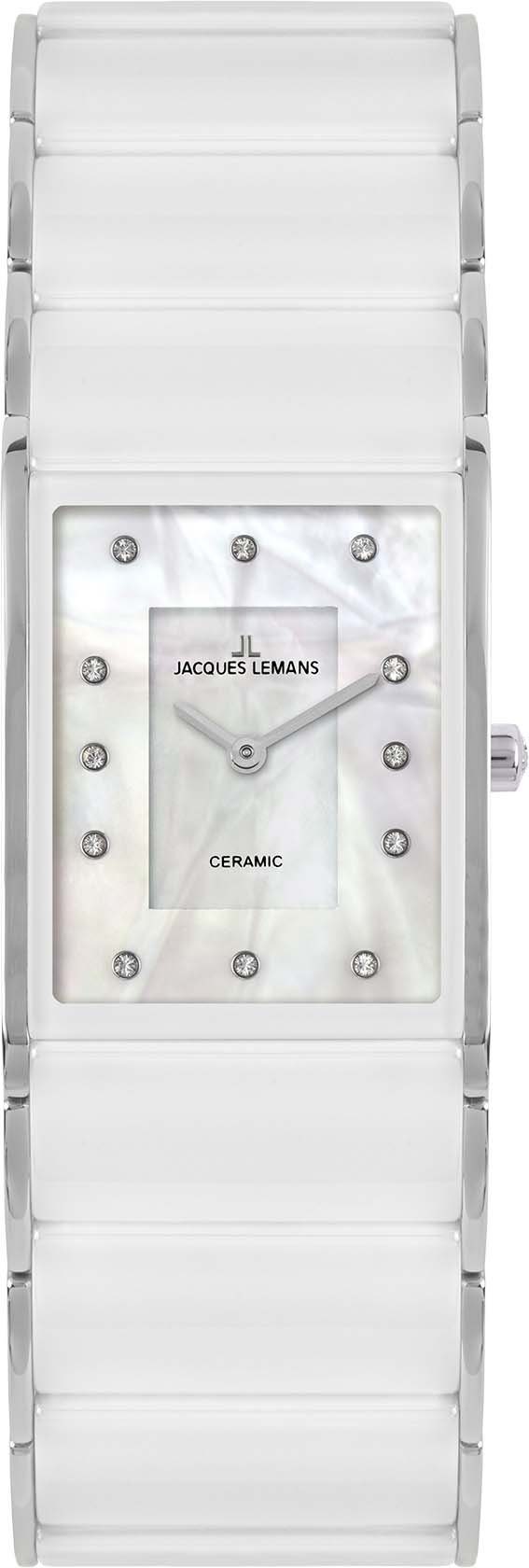 Jacques Lemans Keramikuhr Dublin, Quarzuhr, Armbanduhr, günstig online kaufen