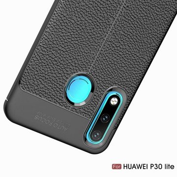CoverKingz Handyhülle Hülle für Huawei P30 Lite Handyhülle Silikon Cover Case Handytasche