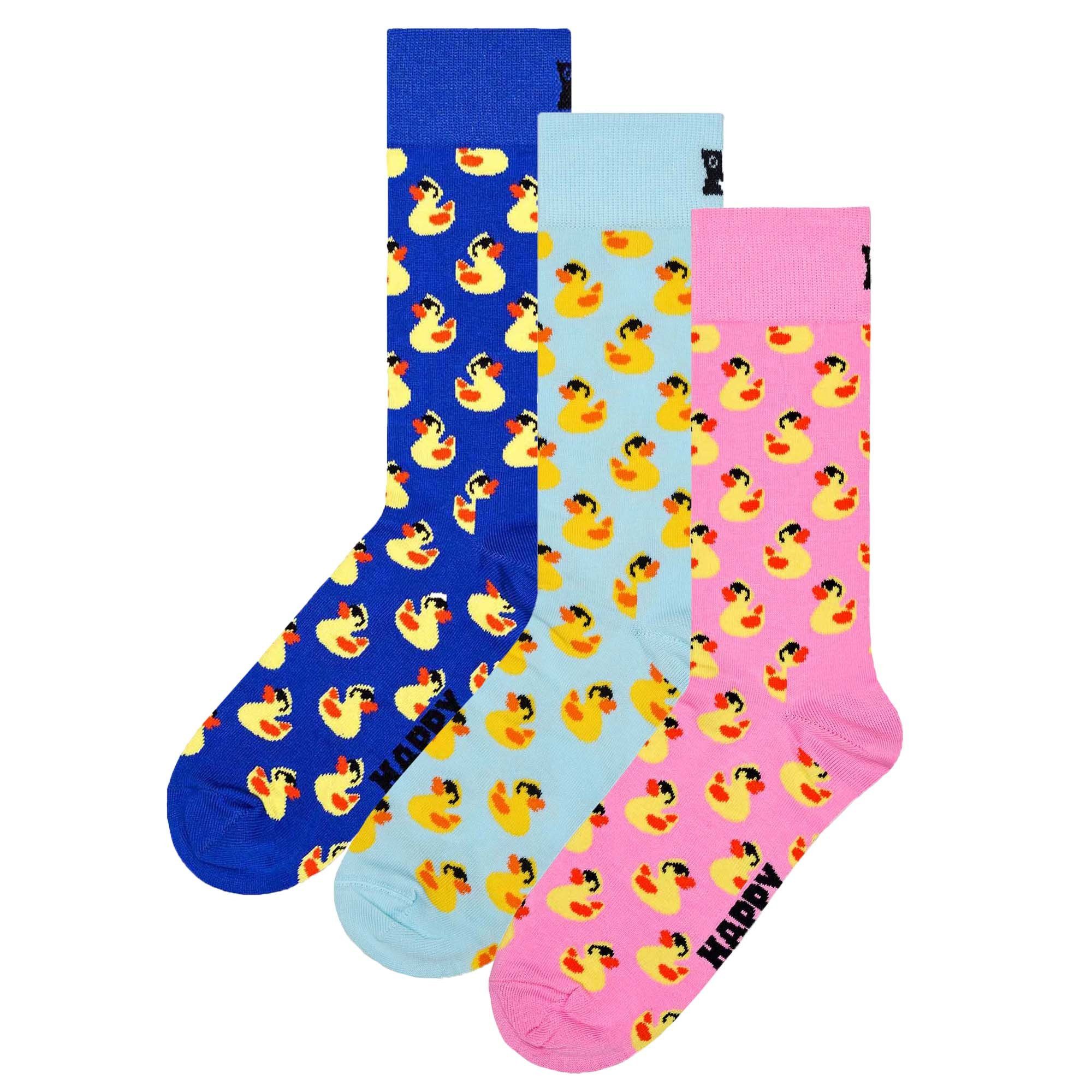 Happy Socks Kurzsocken Unisex Socken 3er Pack Baumwolle (Packung, 3er Pack) günstig online kaufen