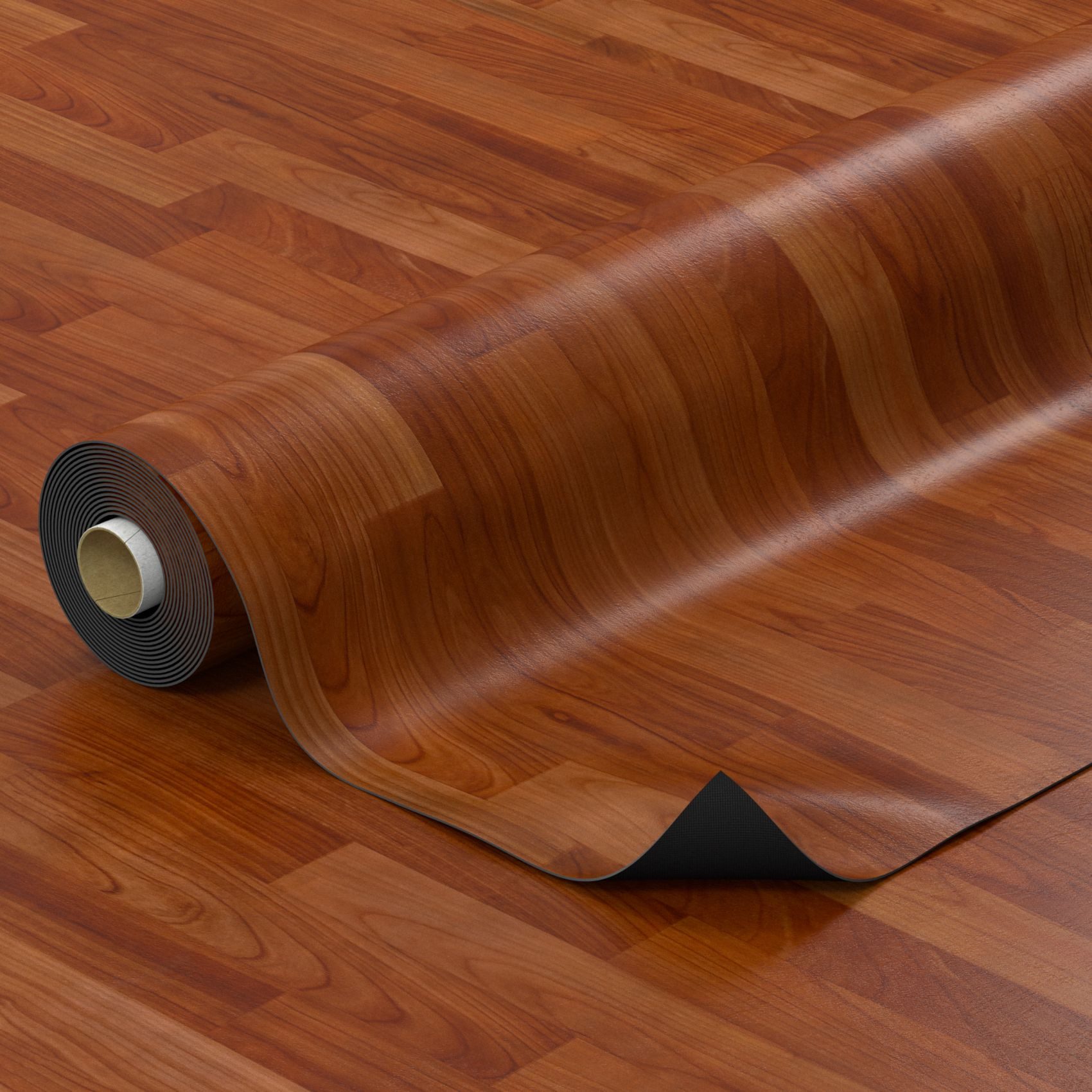ANRO Виниловый ламинат IMOS Bodenbelag Holzimitation Linoleum PVC-Bodenbelag gerollt, Feuchtigkeitsbarriere Nahtlose Optik, Wasserbeständig Langlebig PVC Matte in Größe: 100x140cm