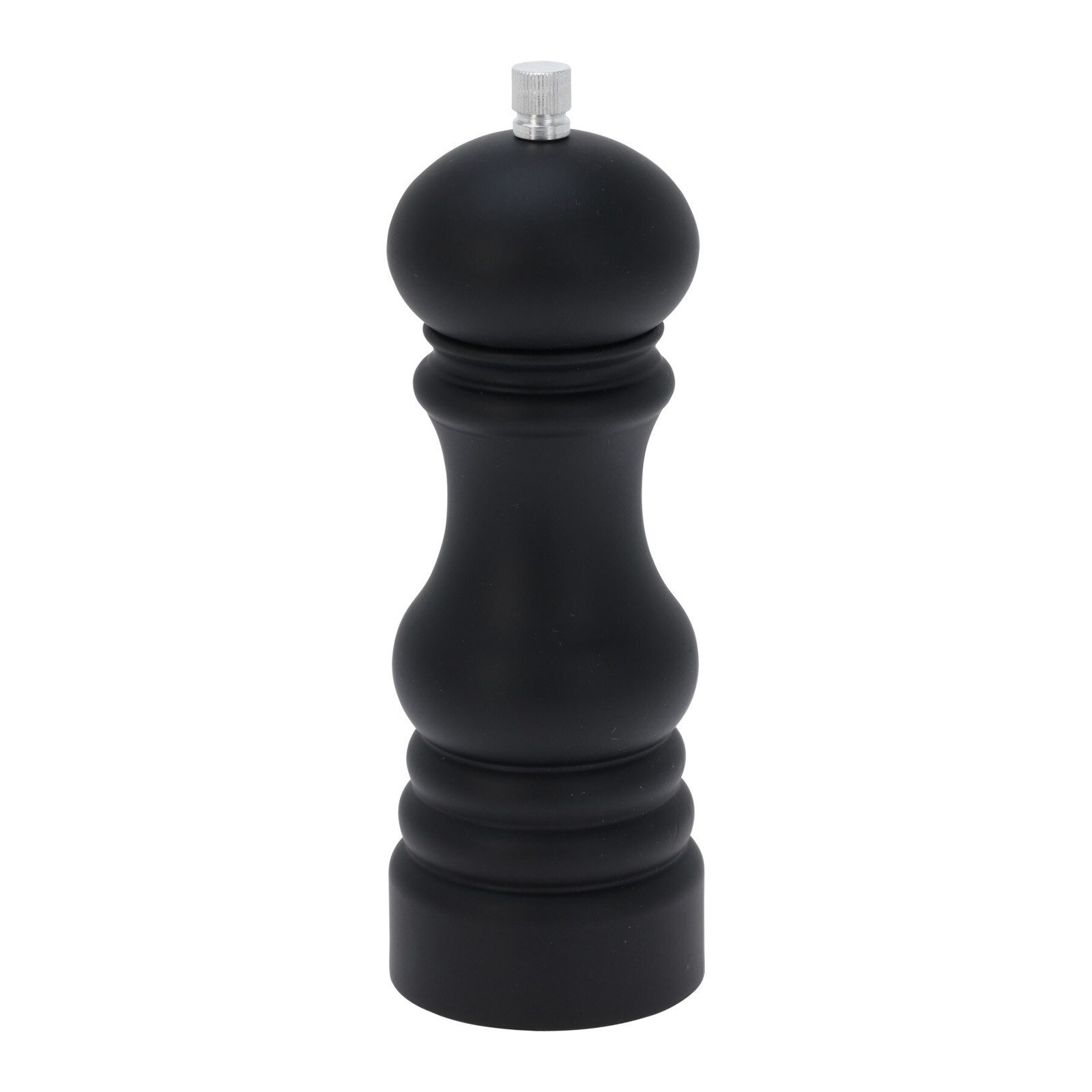 HAC24 Gewürzmühle 2er Set Salz Pfeffer Mühle Pfeffermühle Salzmühle manuell, aus Polystyrol Ø 6 x 17,5 cm Schwarz Weiß – Bild 3 von 4