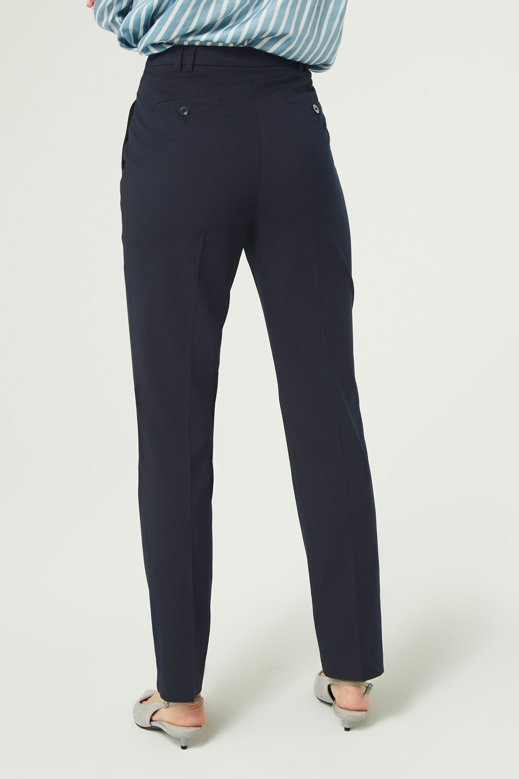 Next Stoffhose Tailored Slim Fit Hose, günstig online kaufen