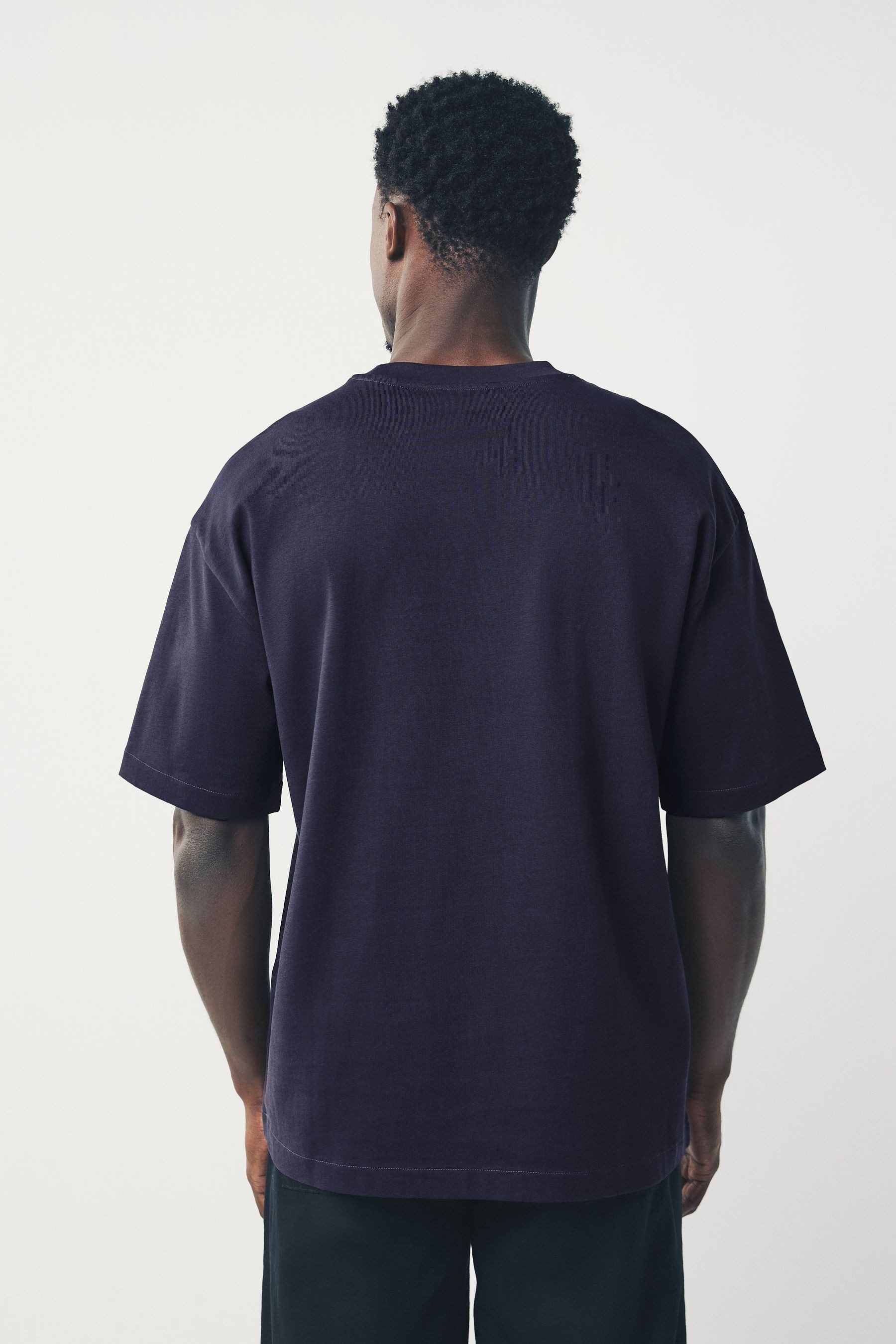 Next T-Shirt Schweres T-Shirt im Relaxed günstig online kaufen