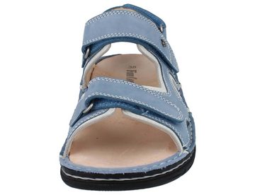 Finn Comfort Wanaka Soft, blau, Sandale Wechselfußbett