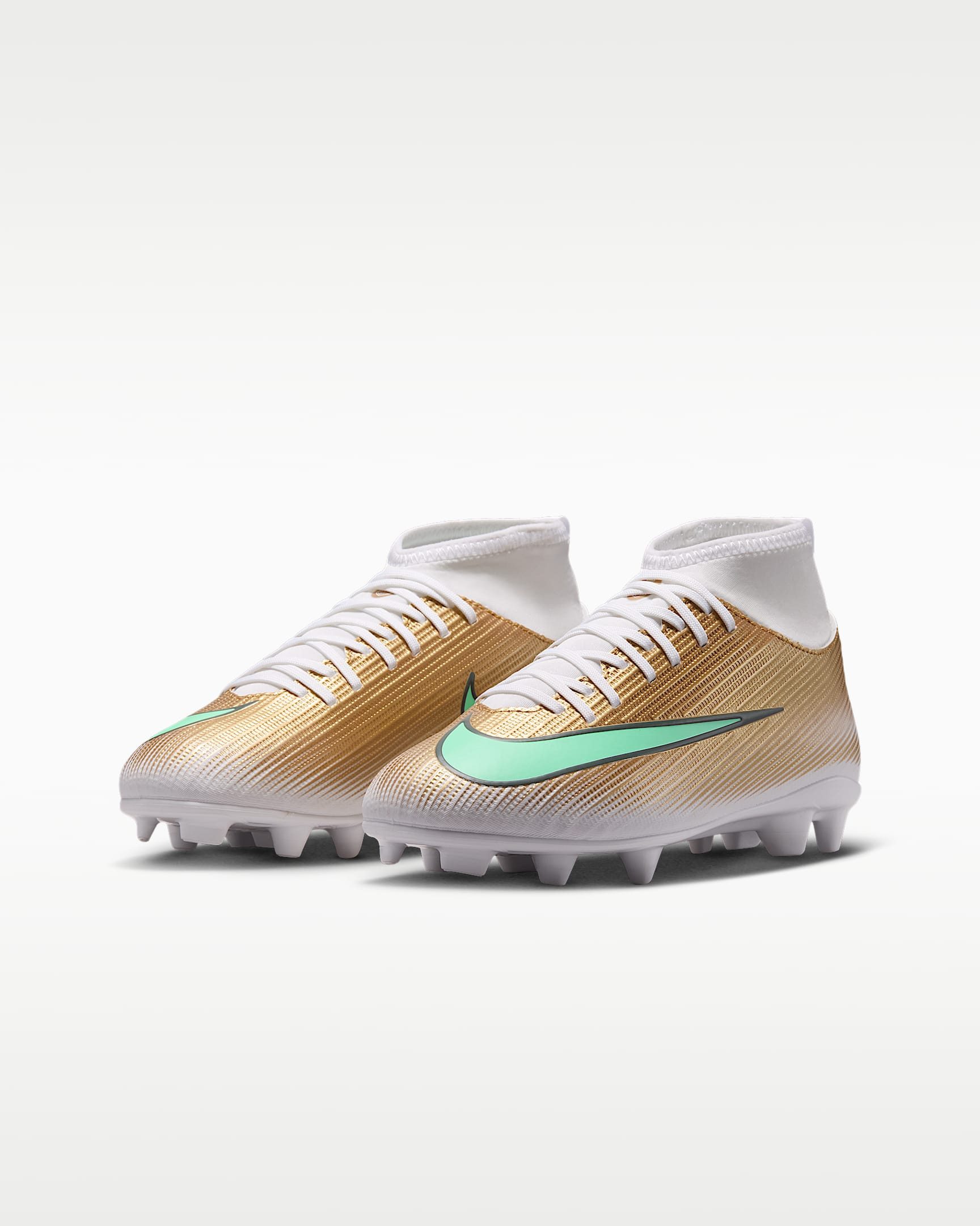Nike Jr. Mercurial Superfly 11 Club "Kylian Mbappé" Fußballschuh (für Kinder & Jugendliche) Außensohle für Rasen und Kunstrasen, speziell für feste Böden