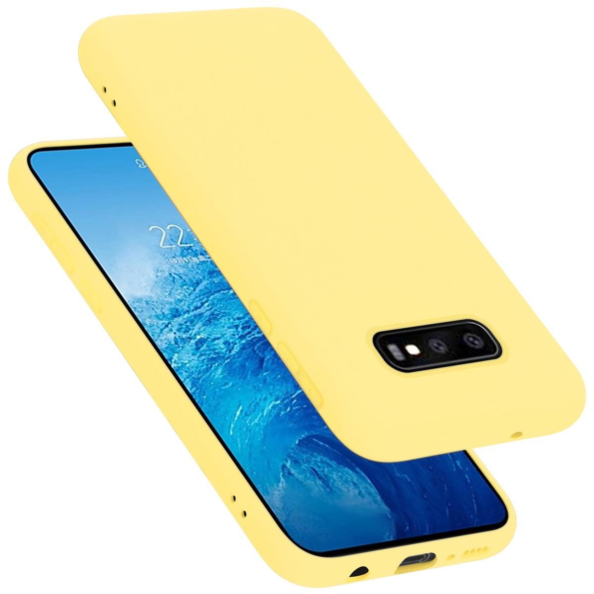 Cadorabo Handyhülle für Samsung Galaxy S10e Hülle Samsung Galaxy S10e, Flexible Hülle TPU Silikon Schutzhülle Back Cover Case