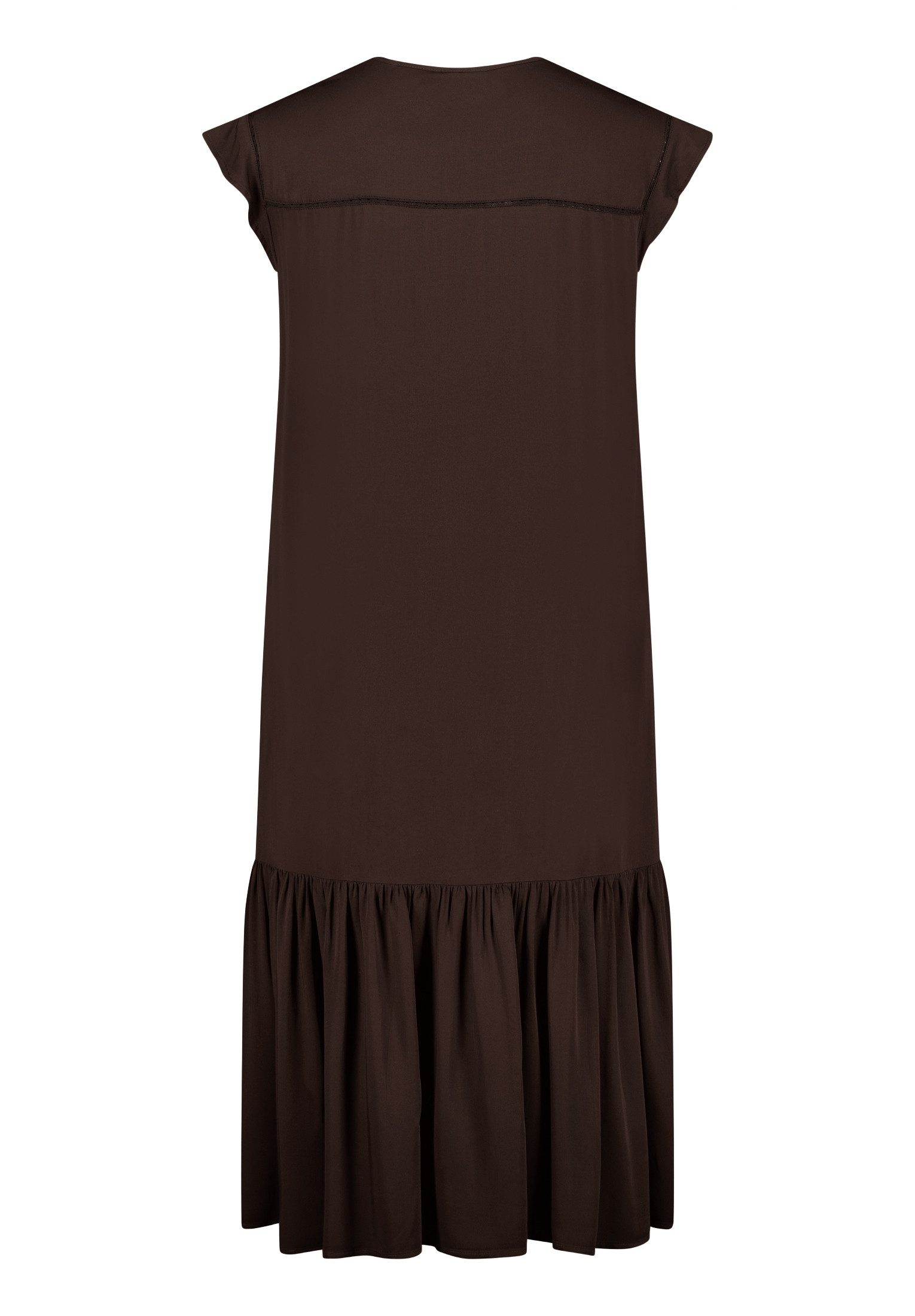 Cartoon Druckkleid Damen mit Flügelärmeln