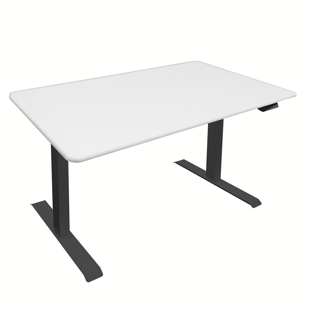 AGORA x einsetzbar, universell Tischplatte für höhenverstellbaren Schreibtischplatte Weiß Schreibtisch DELUXE 60 120 cm, HOME –