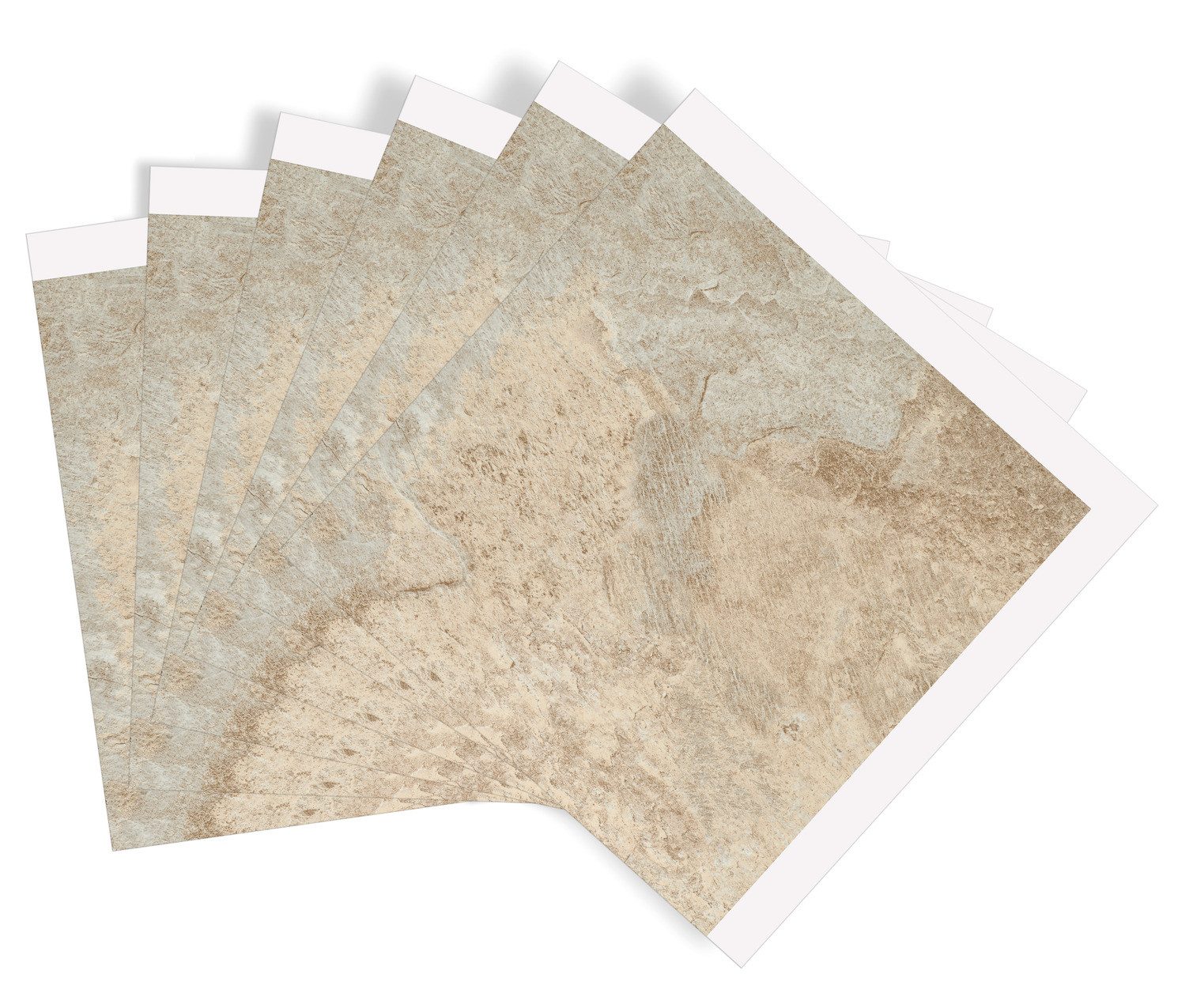 d-c-fix Wandfliese Self-adhesive Wall Tiles Light Slate, Strapazierfähiger Vinyl-Wandbelag 30,5x30,5, Light Slate