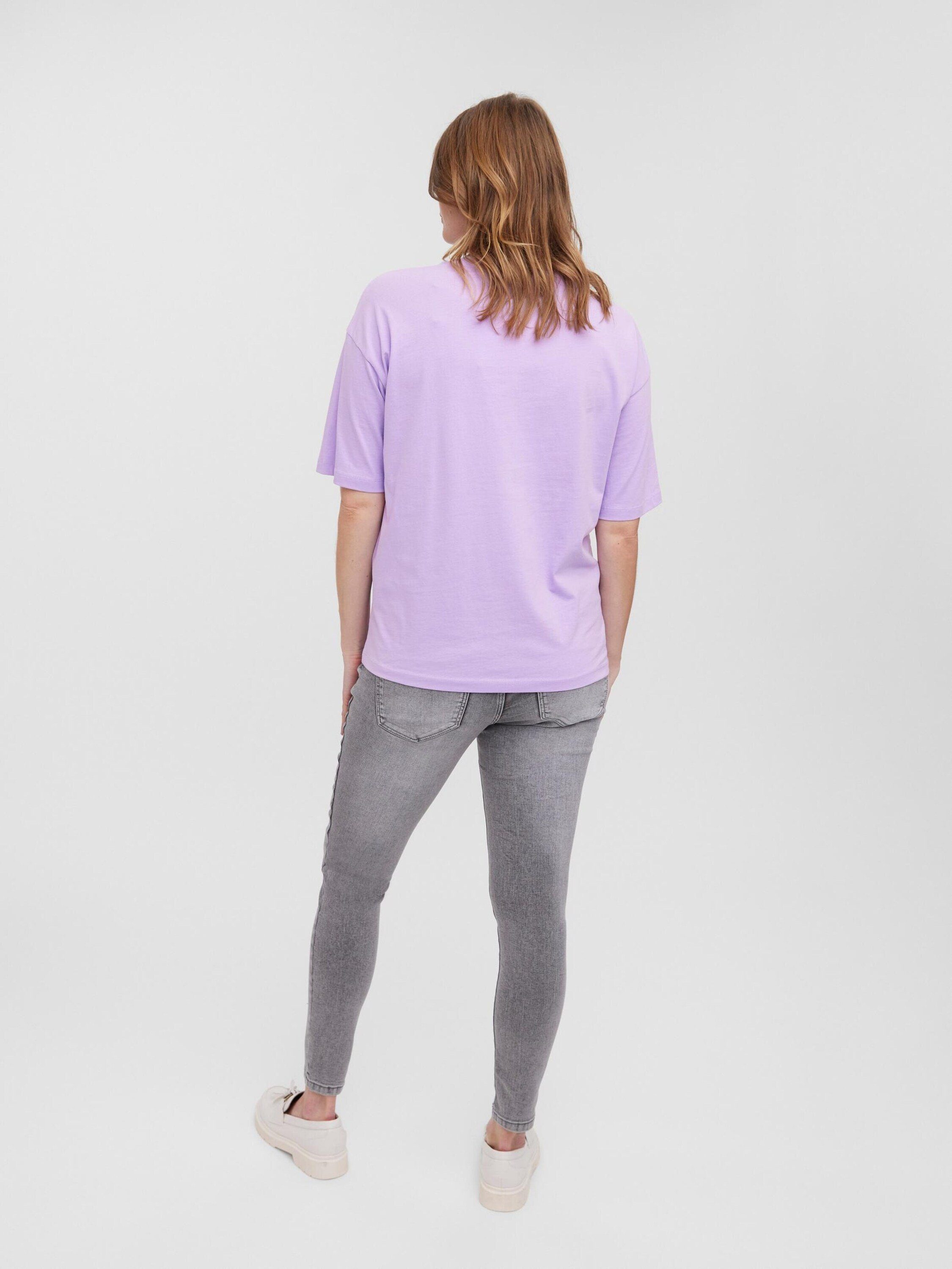 Ecody Sky (1-tlg) Maternity Details Vero T-Shirt Moda Plain/ohne