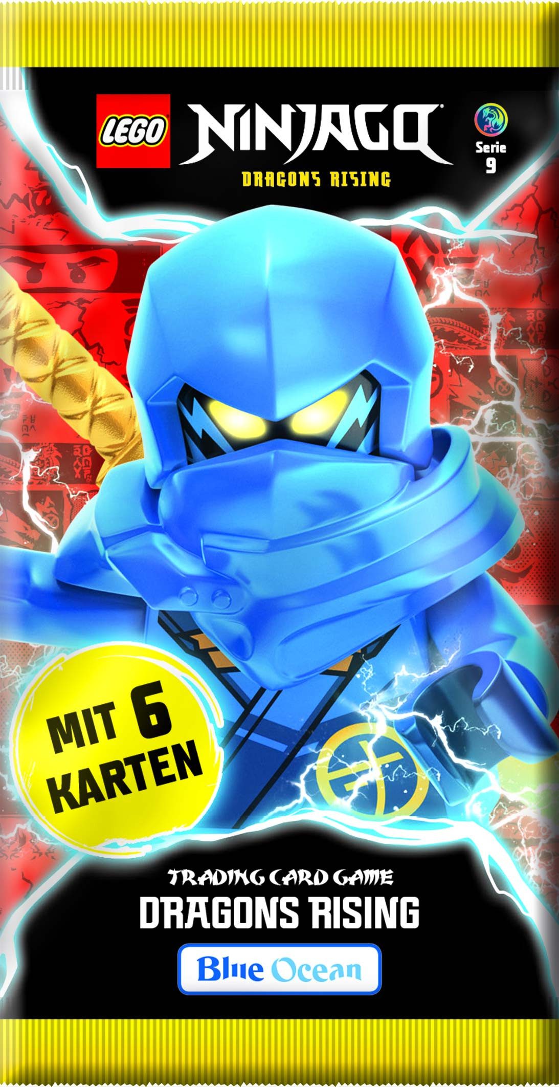 LEGO® Sammelkarte LEGO Ninjago Serie 9 Trading Cards - 2 Display (100 Booster)